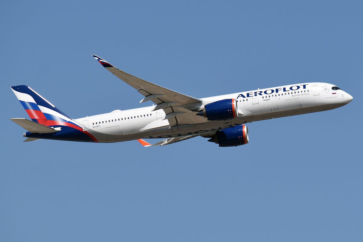 Aeroflot, VQ-BFY, Airbus A350-941