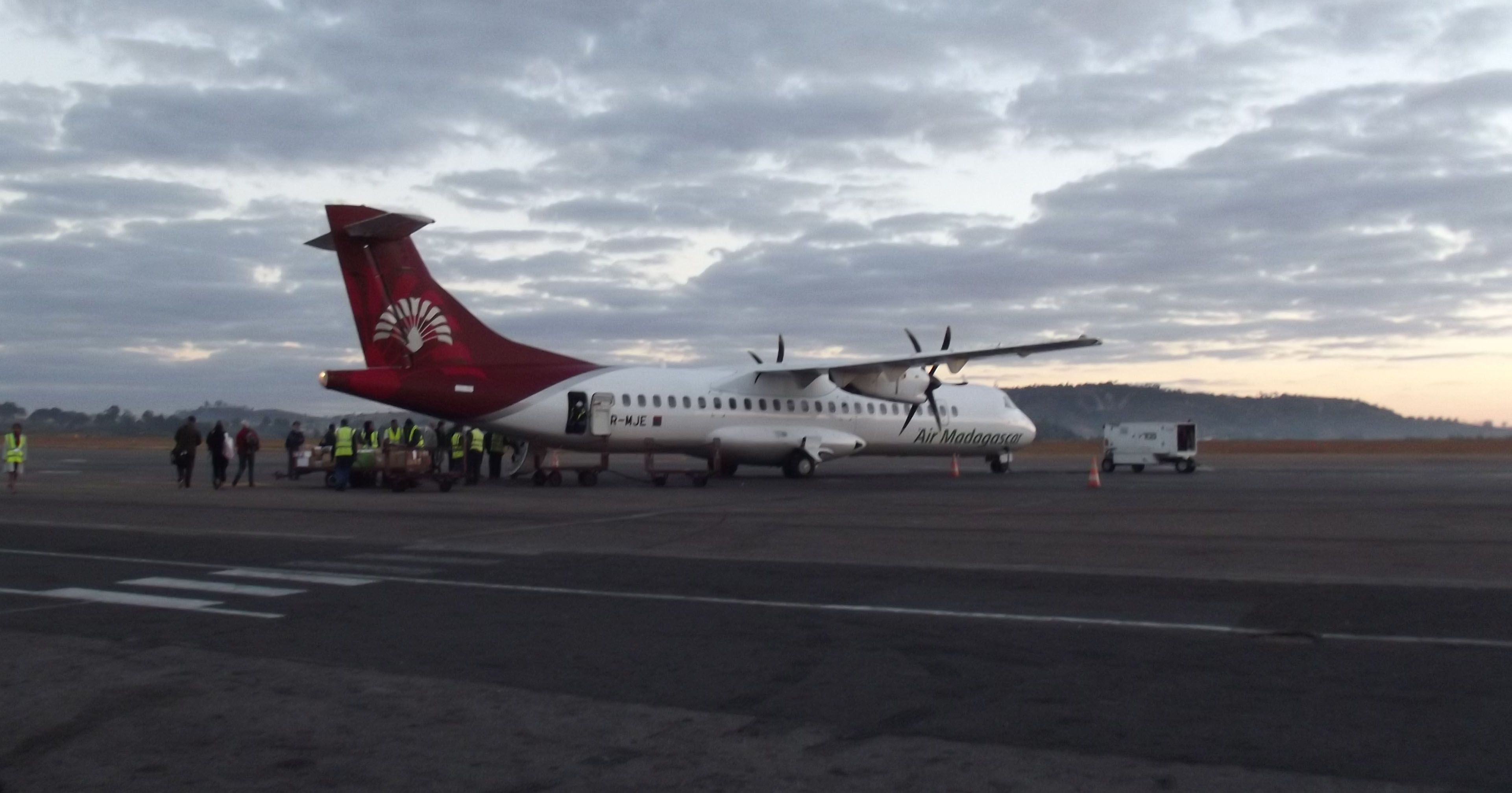 Air Madagascar ATR plane