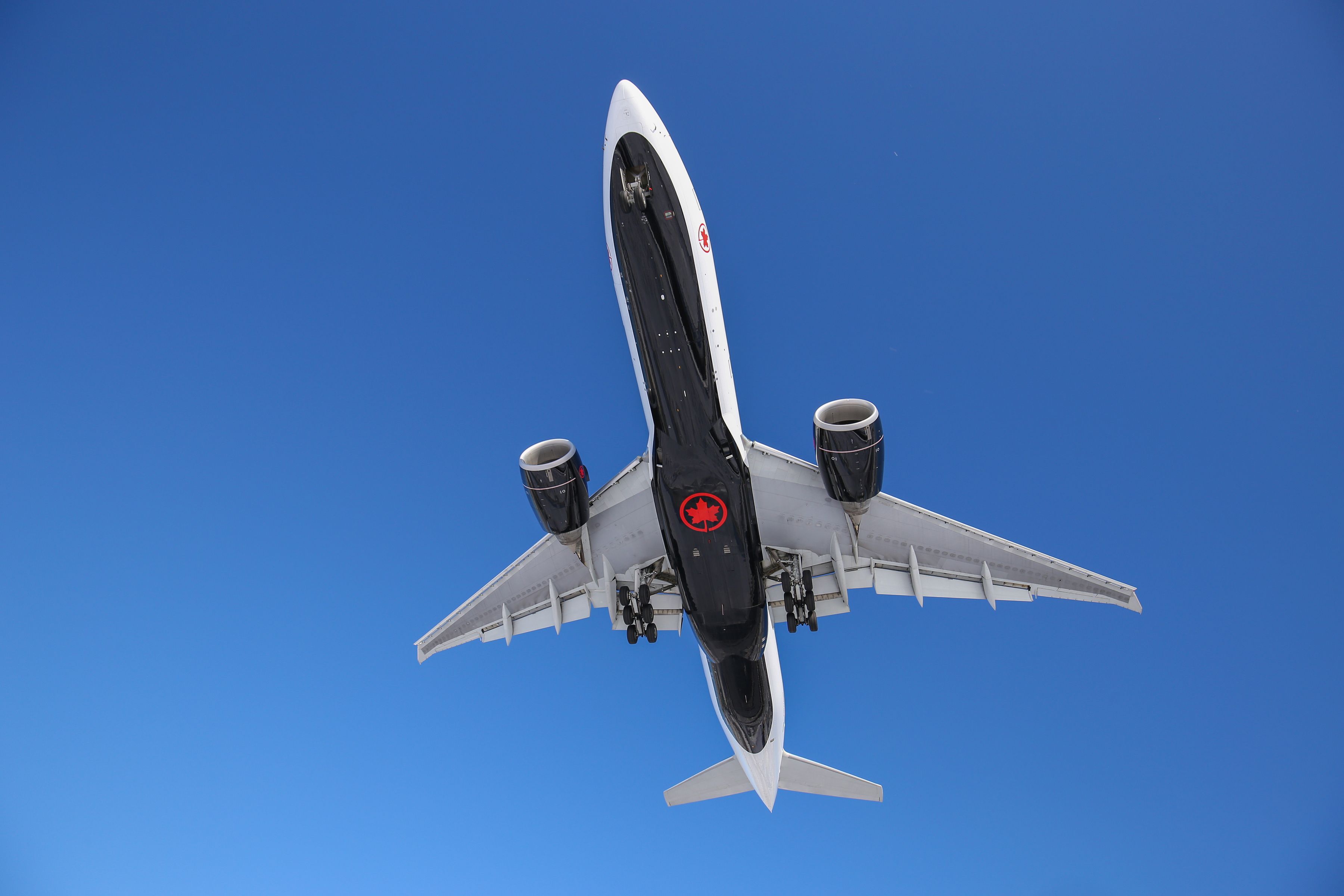 Air Canada Boeing 777 belly