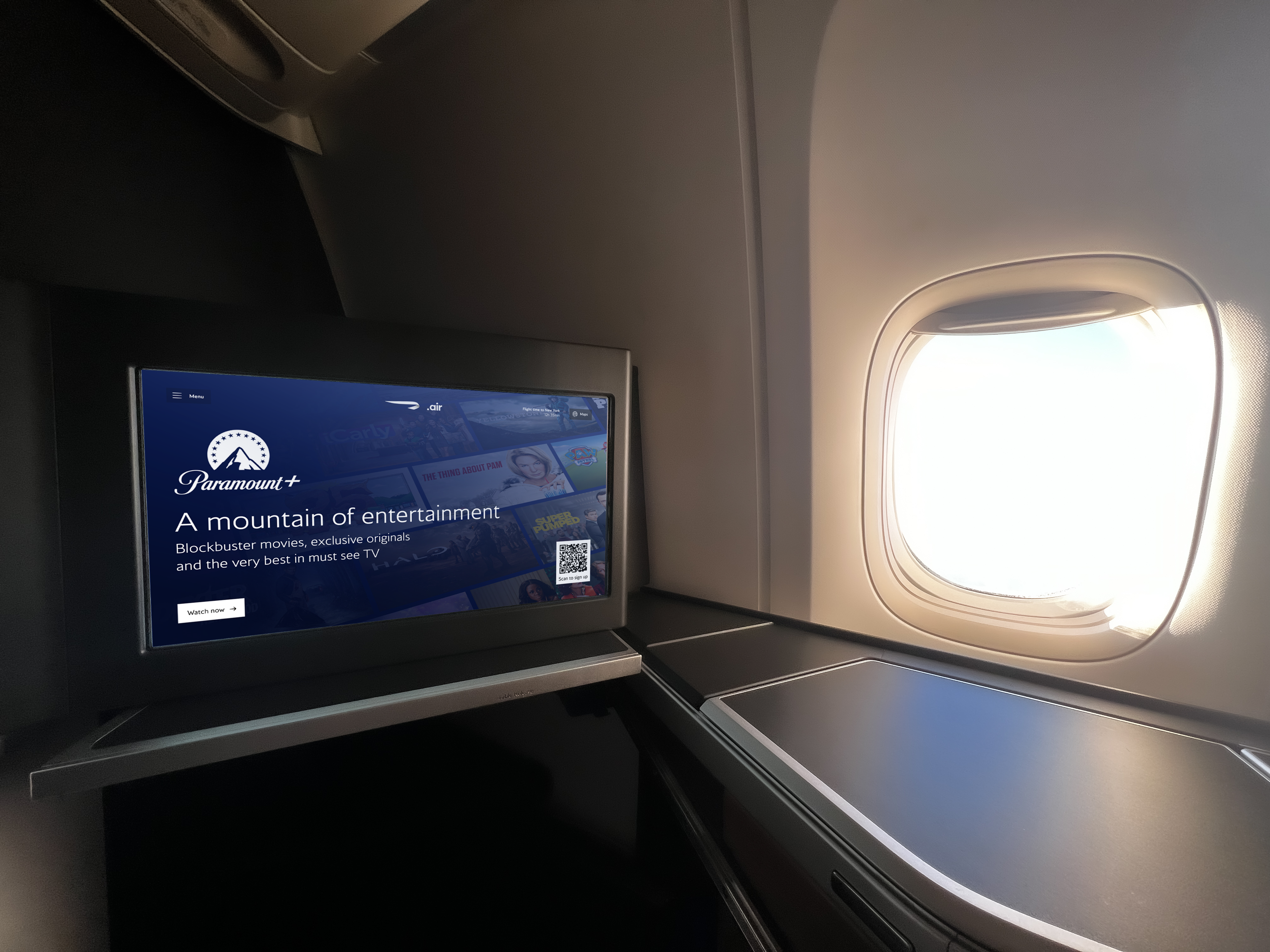 BA passengers can now enjoy Paramount+ on its longhaul services