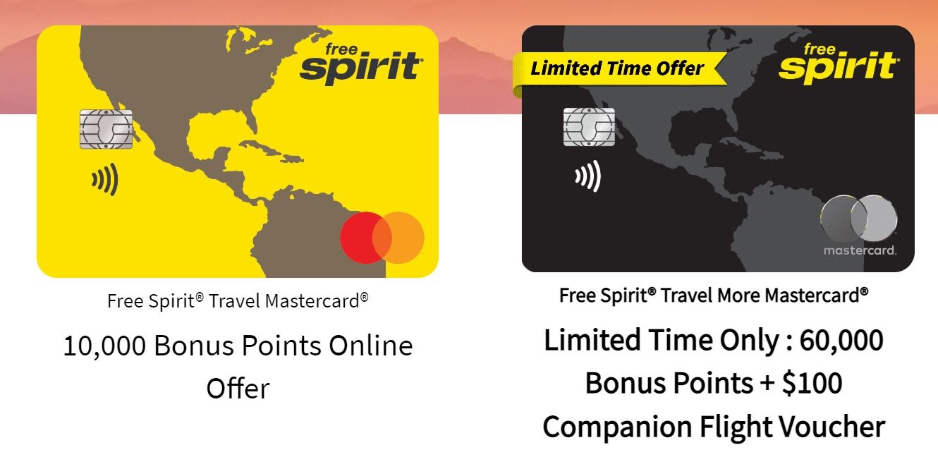 Spirit Airlines credit cards