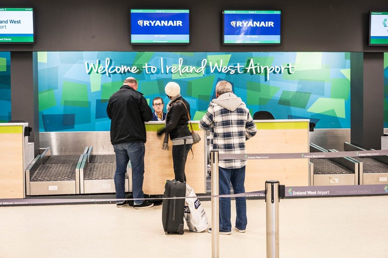 Ireland West Airport Check In Area