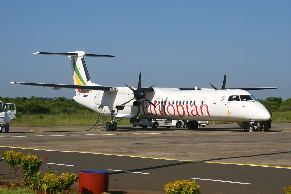Ethiopian Airlines Bombardier Dash 8 Q-400