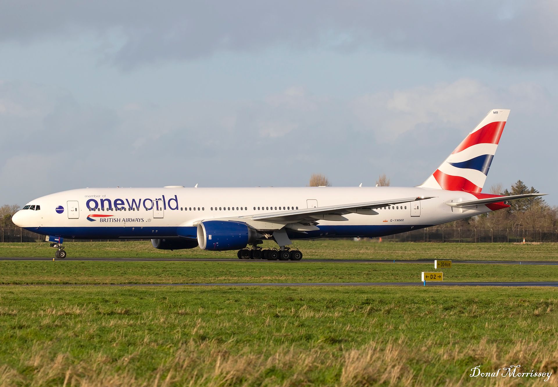 British Airways Boeing 777-200ER oneworld Livery