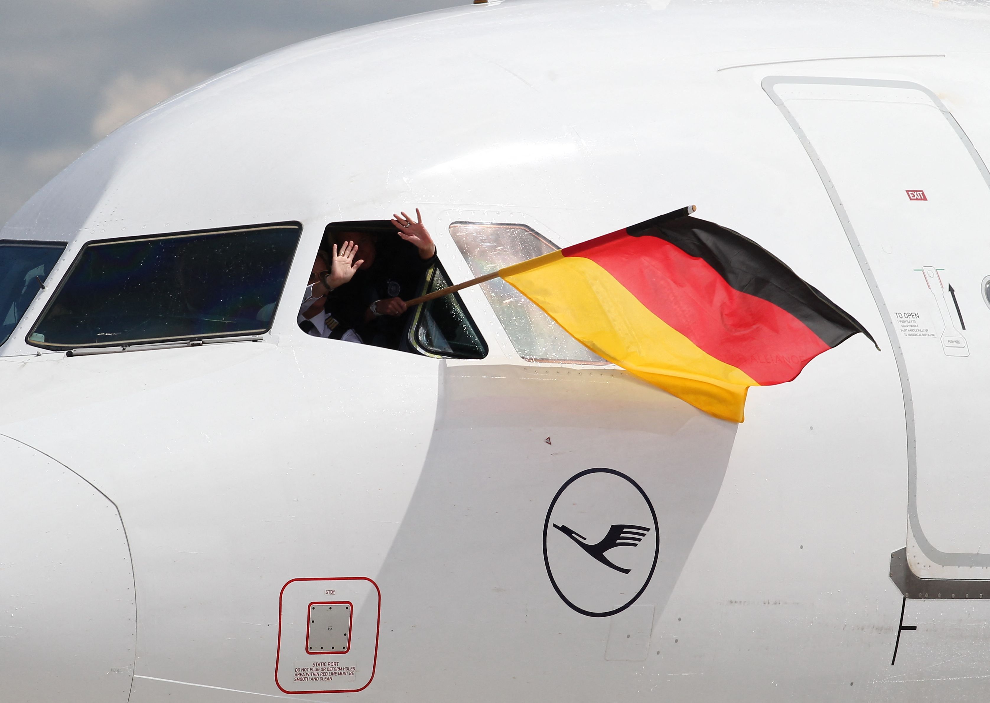Germany flag Lufthansa