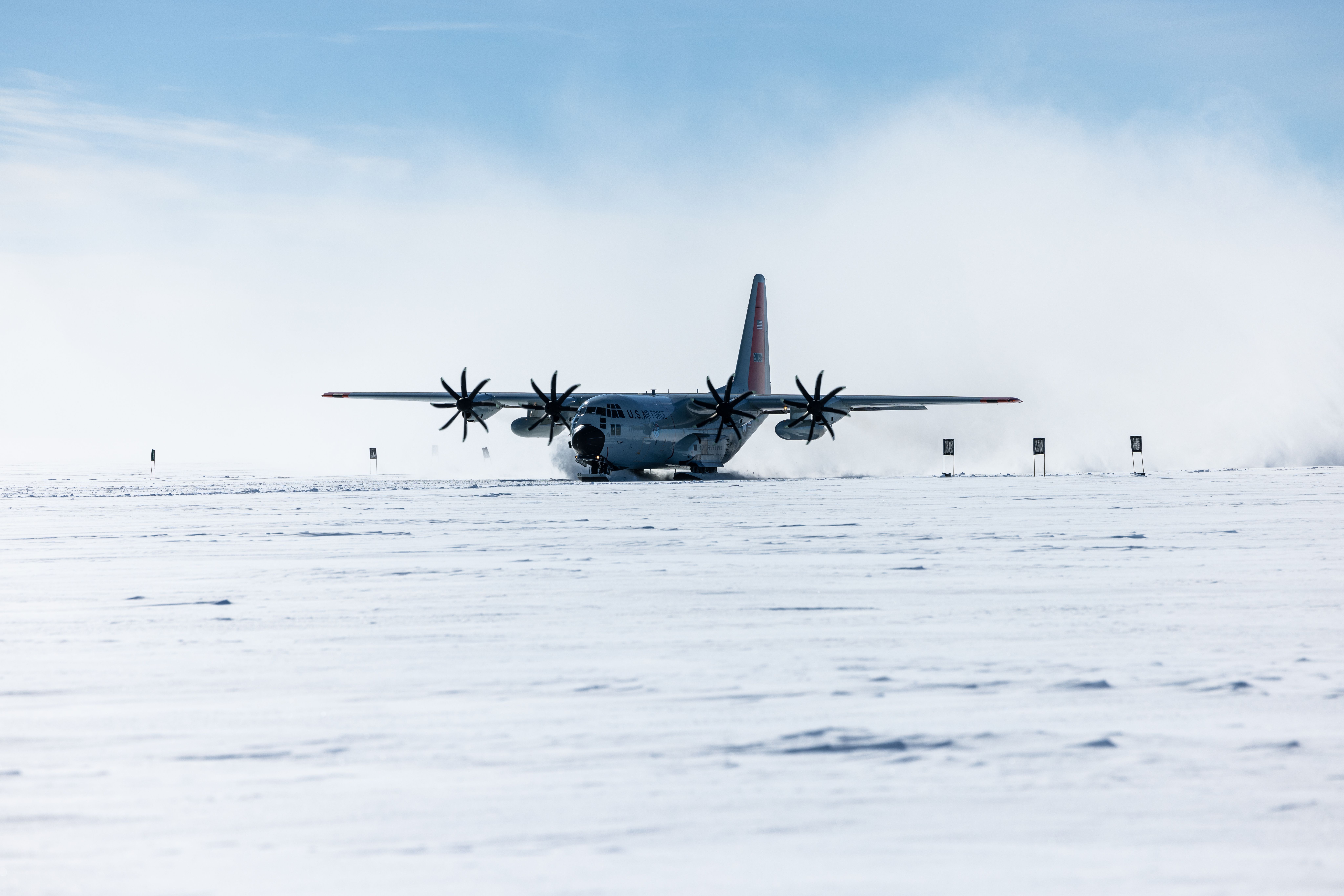 C-130 Hercules in Antarctica