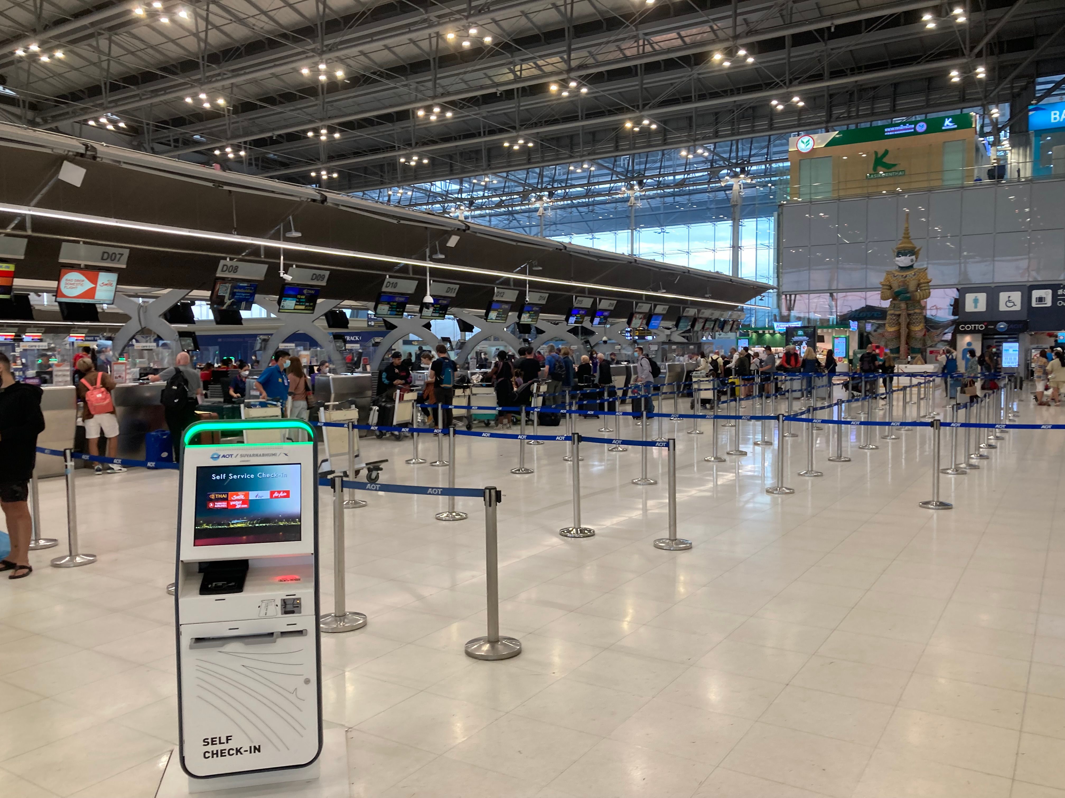 Bangkok Suvarnabhumi Airport Check-in