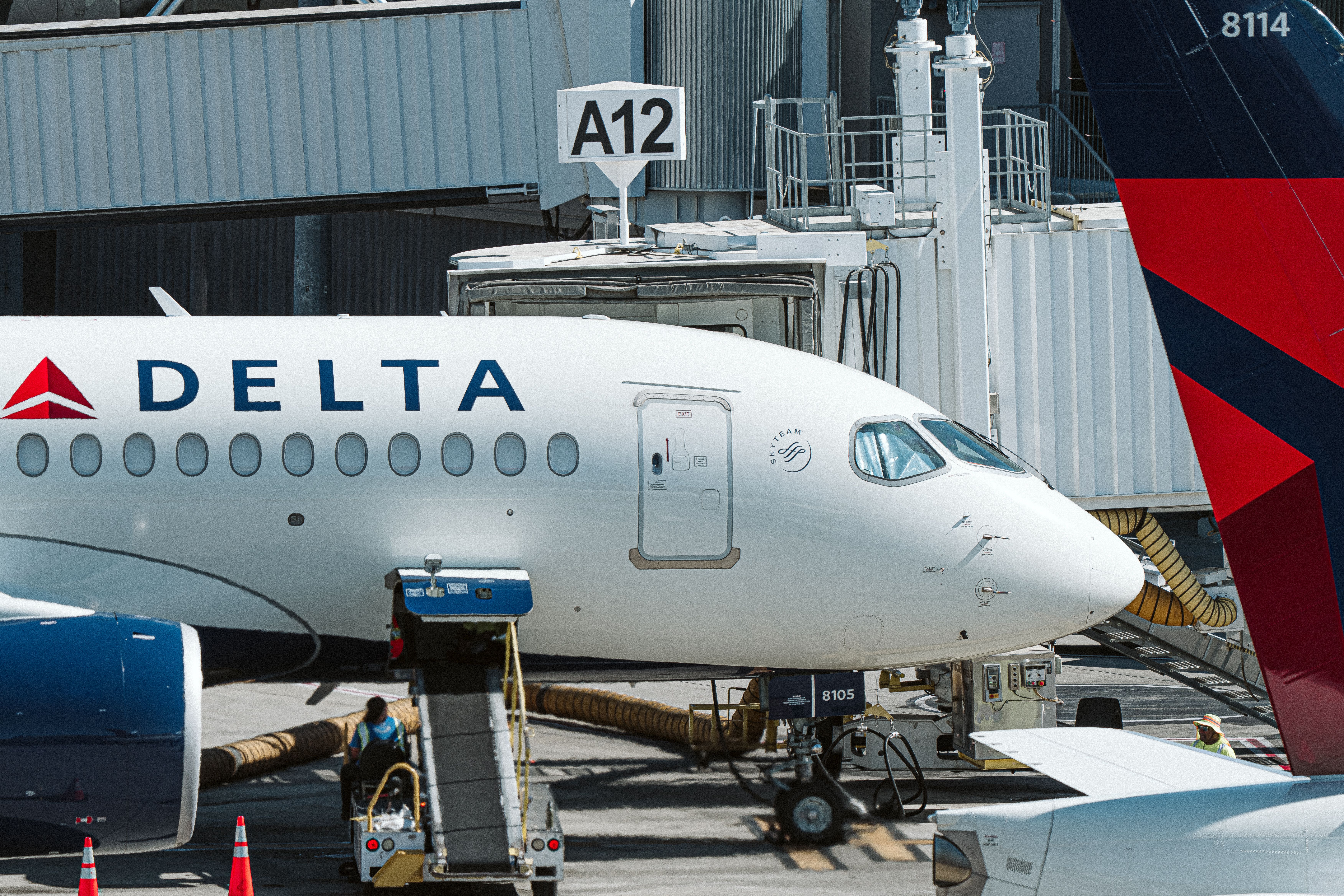 Delta Air Lines Airbus A220 SMF