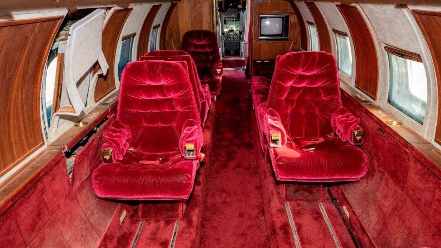 Its bright red interiors is something to see