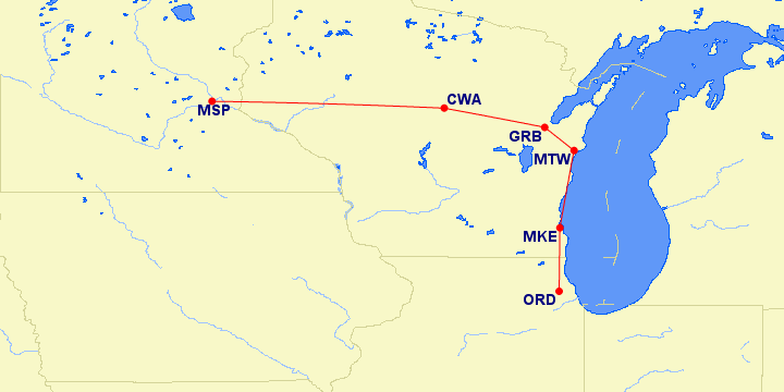 North Central Airlines Flight 458 The Convair CV580 That Collided
