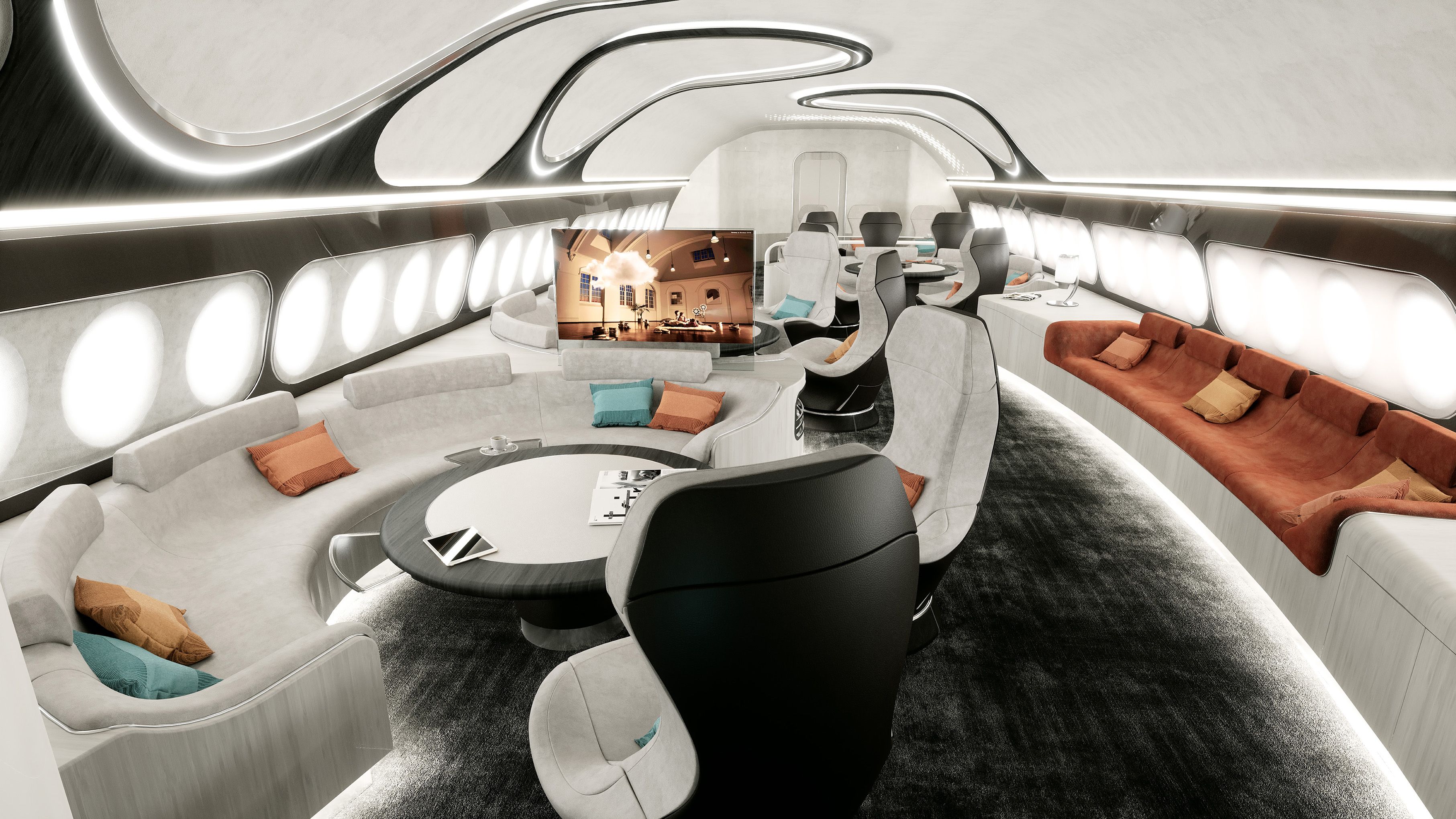 ACJ330neo Lounge space