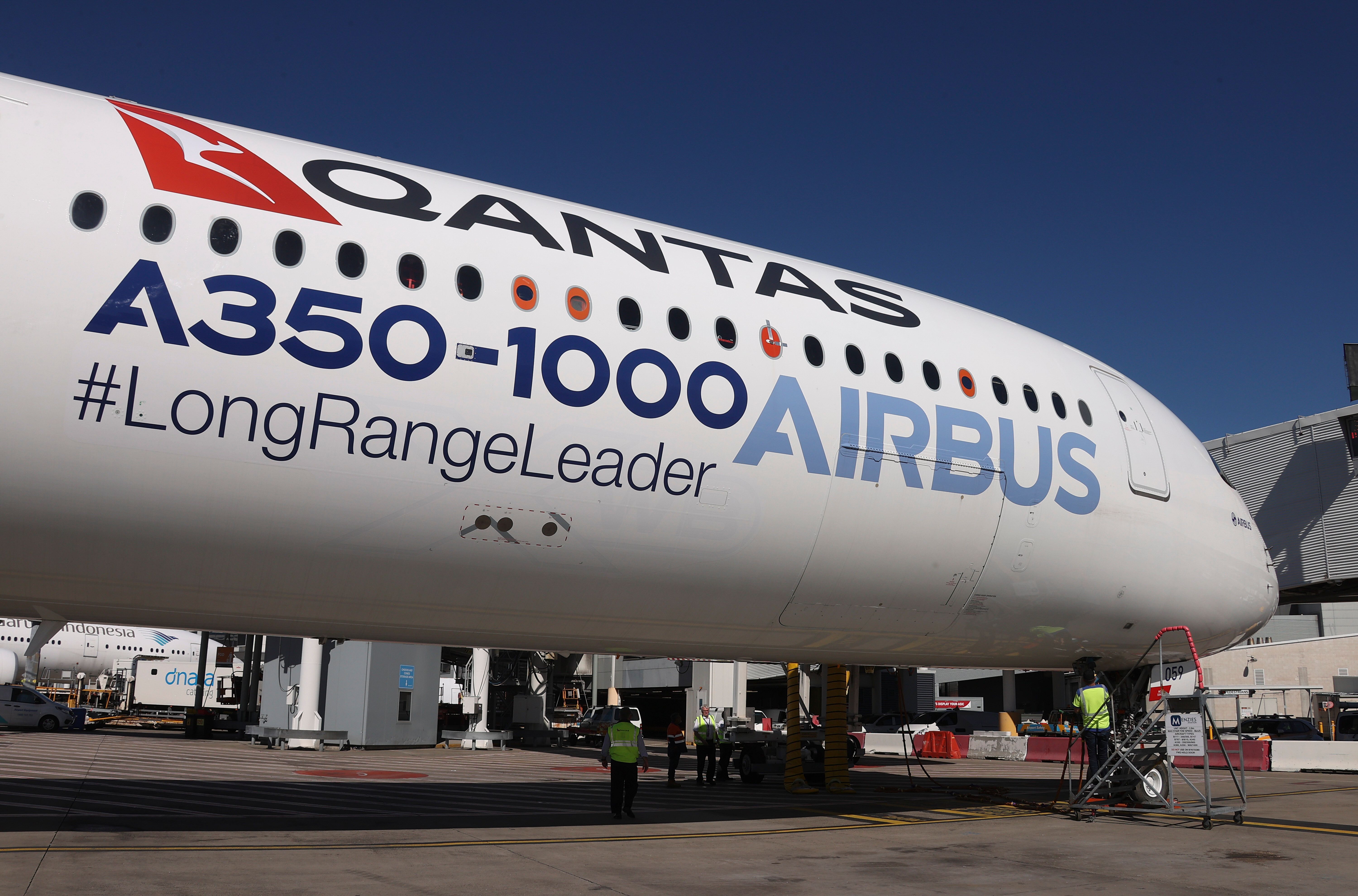 Qantas Project Sunrise will use the A350-1000