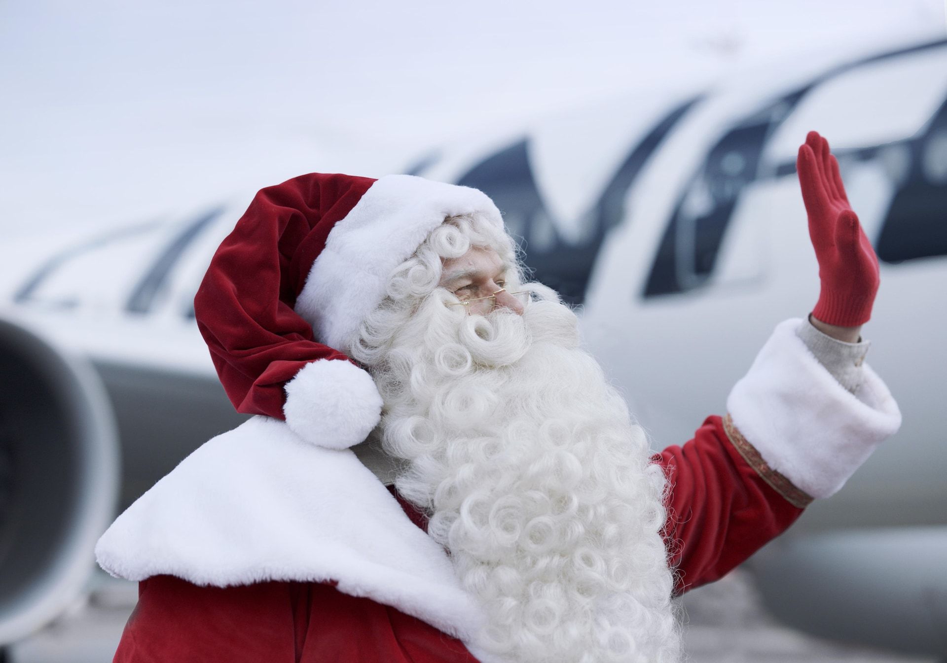 Finnair Santa Claus