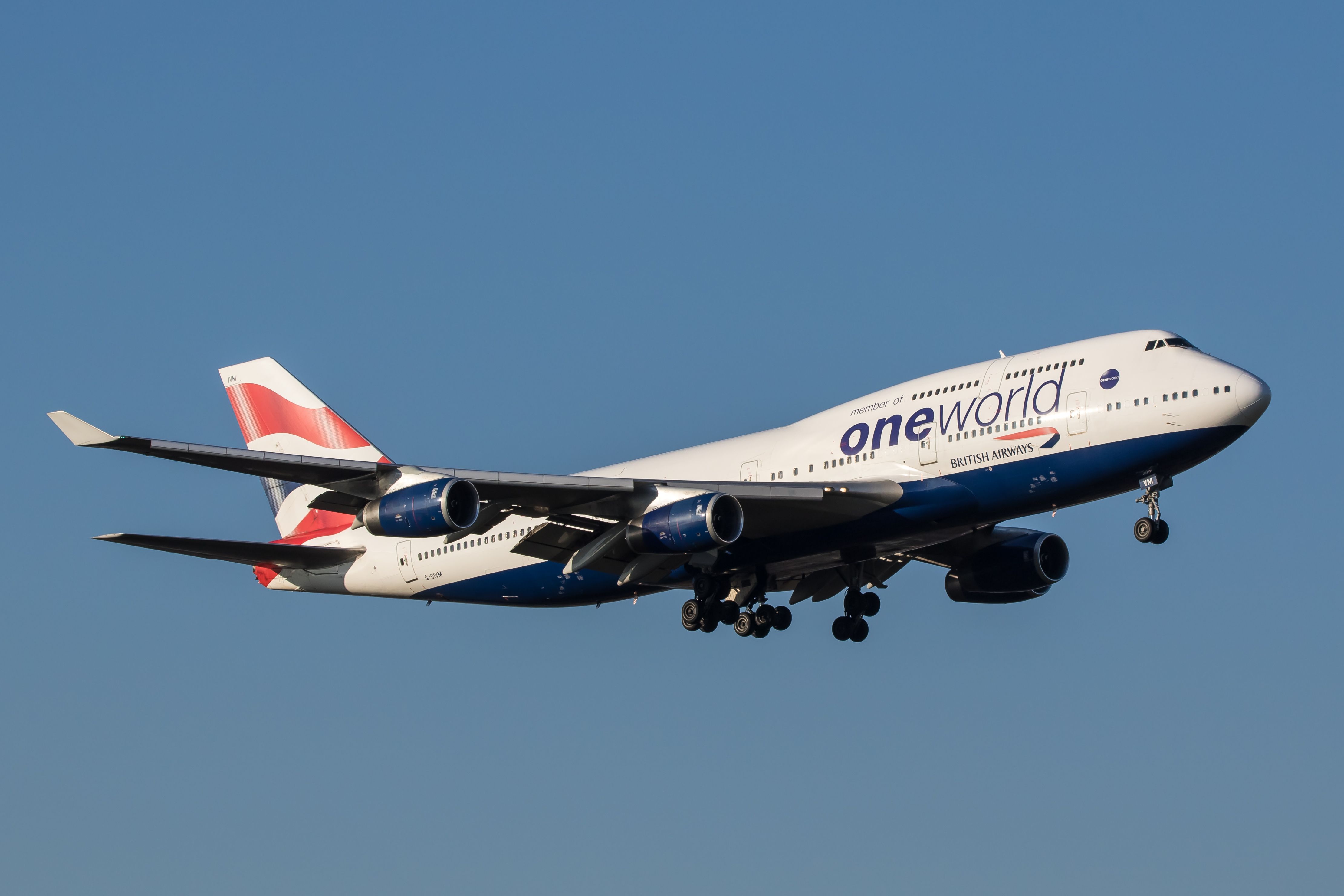 British Airways Boeing 747-400 oneworld Livery