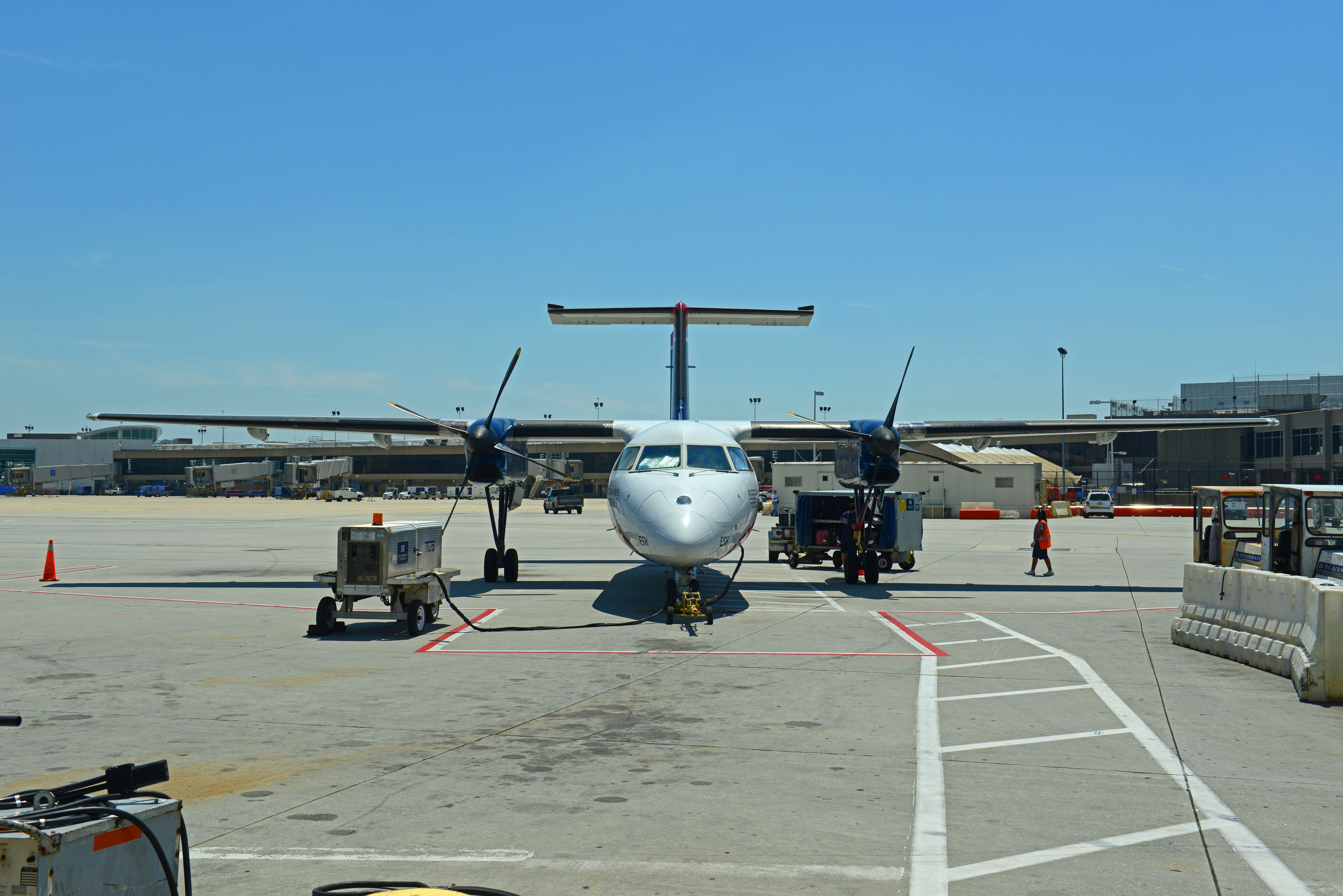 Dash 8 from the front