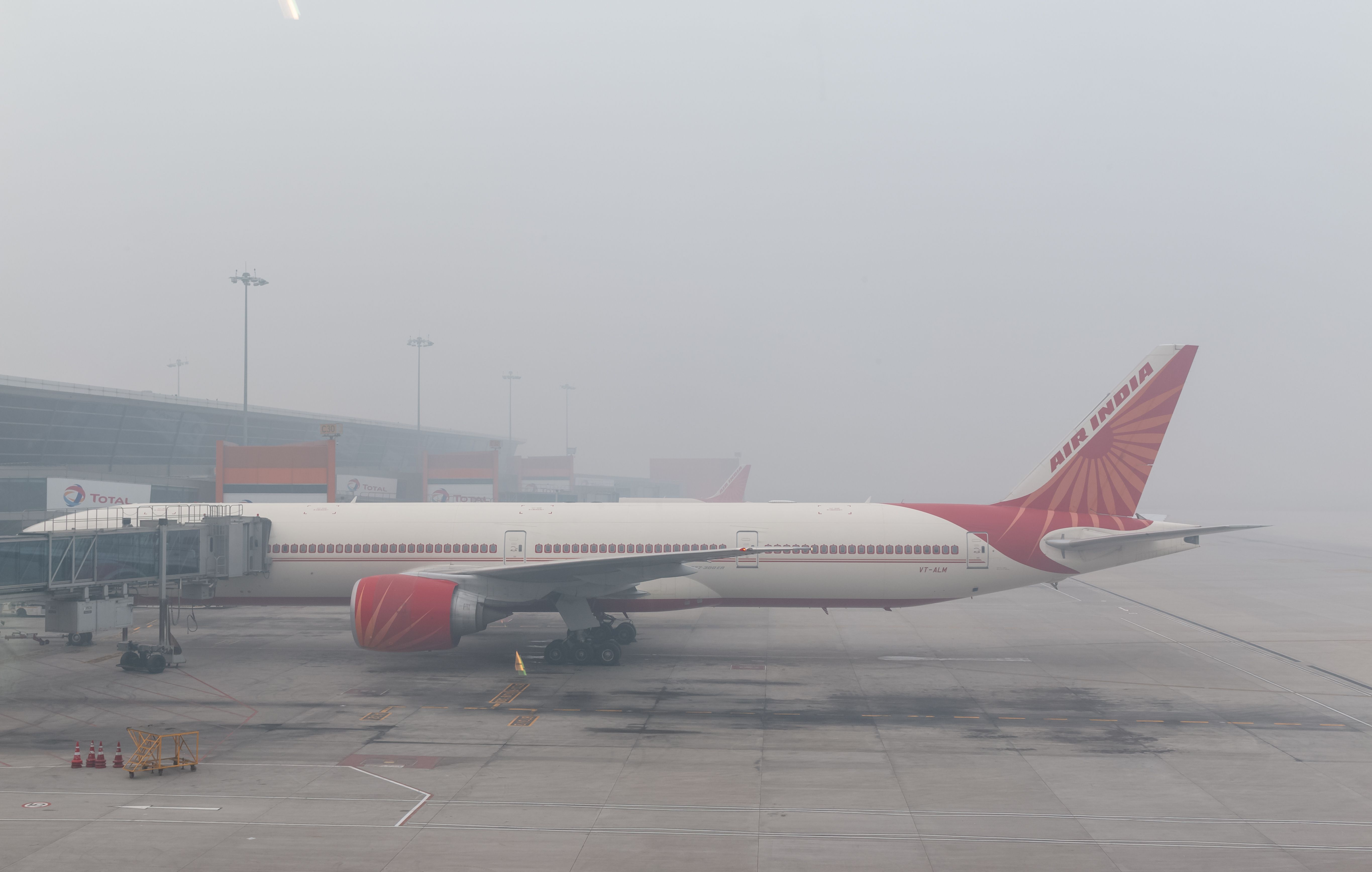 Fog Impacts Flight Operations In North India