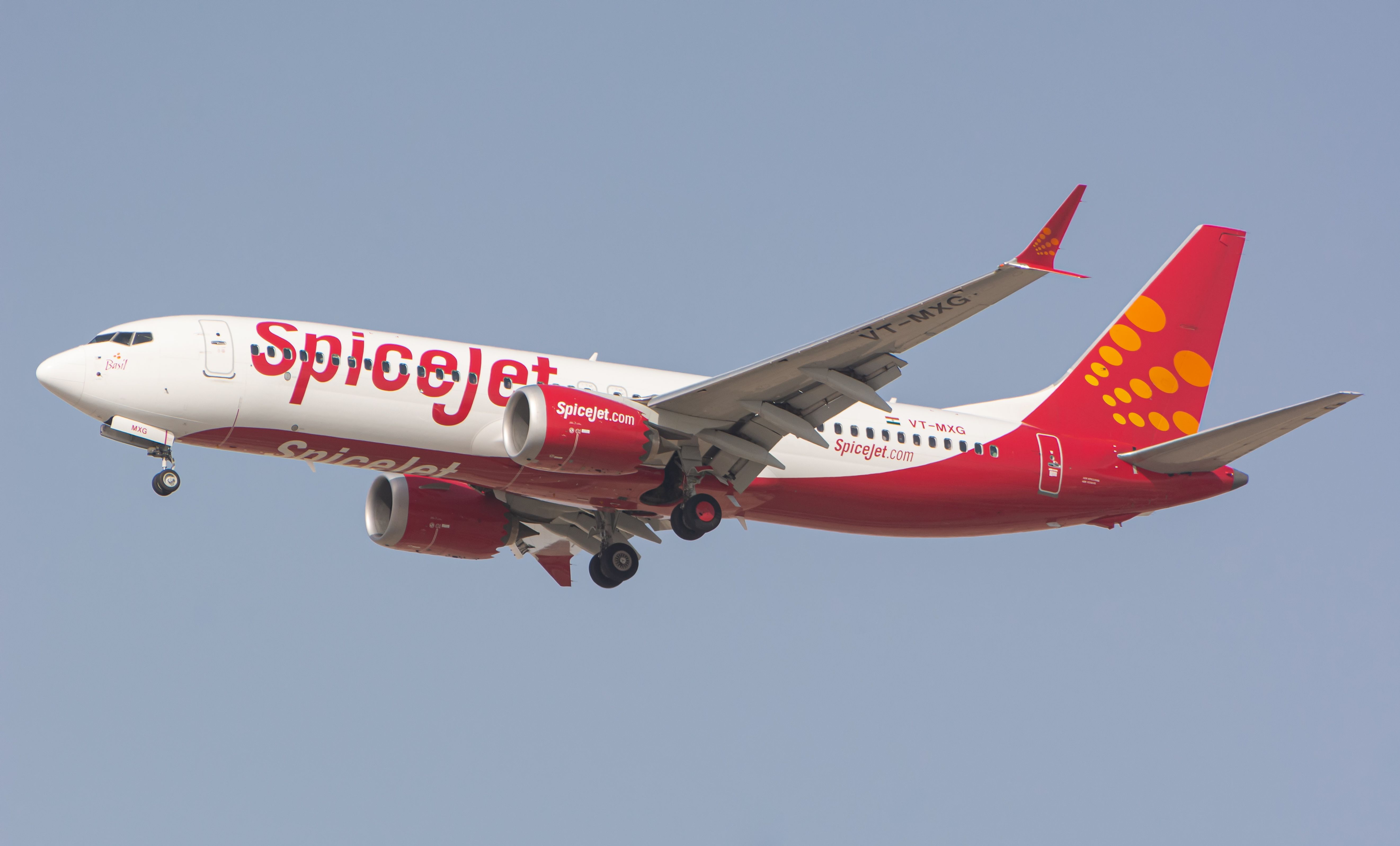 SpiceJet Boeing 737 MAX