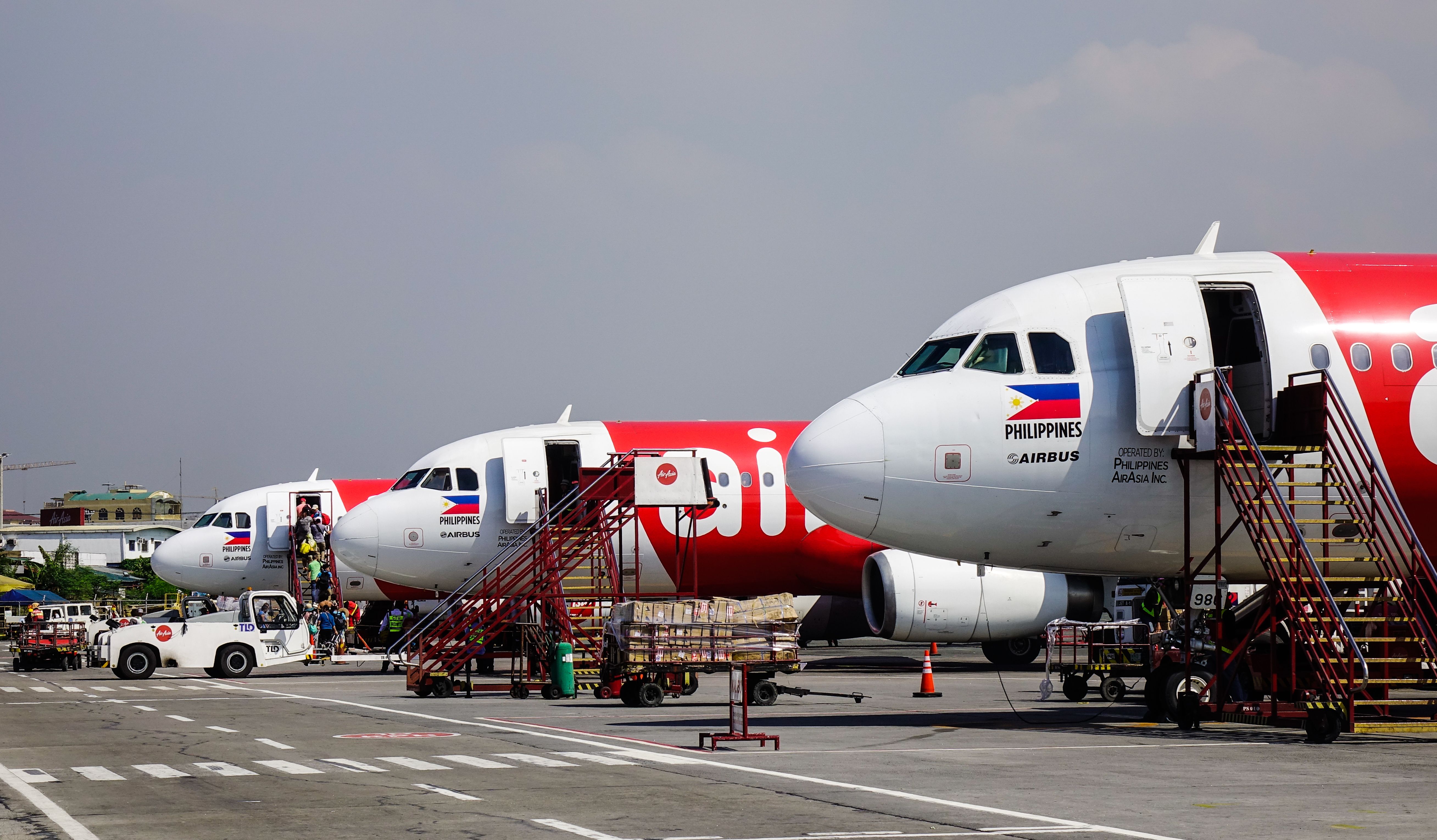 AirAsia Philippines Airbus A320s