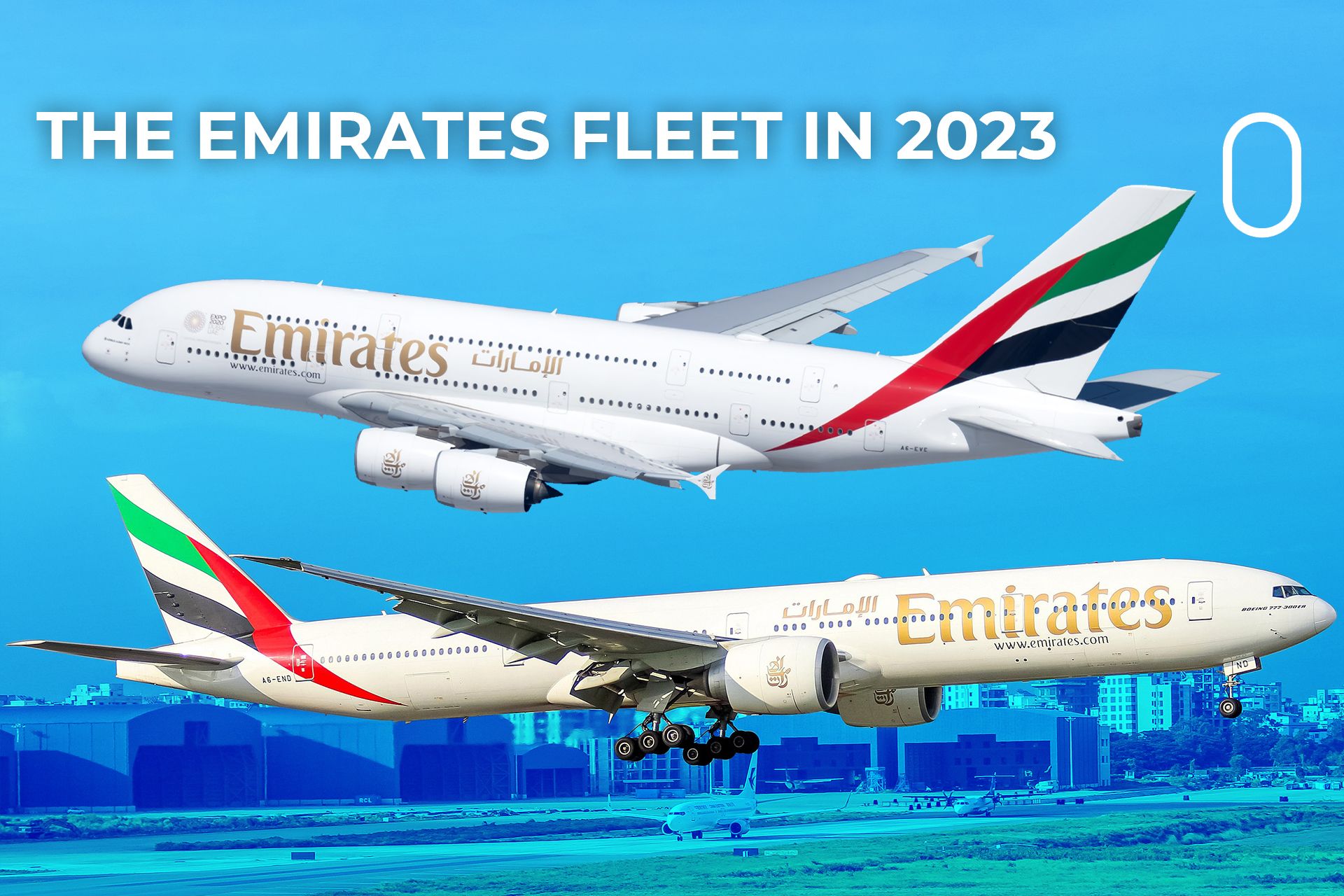 Why does Emirates only fly 777 and A380?