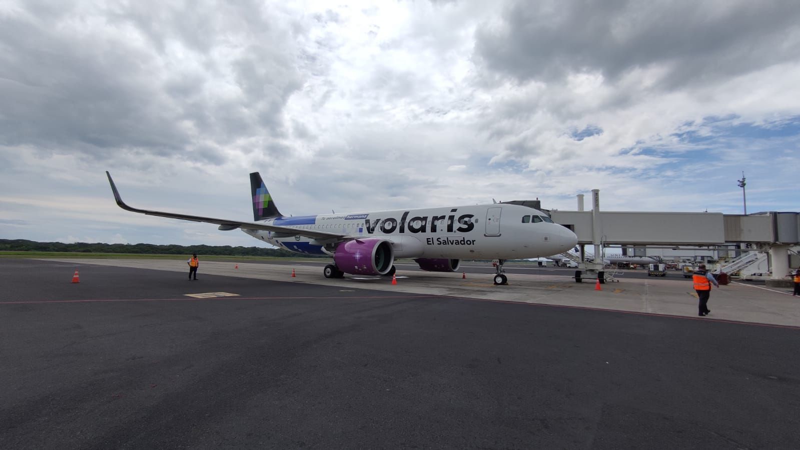 A Volaris El Salvador aircraft