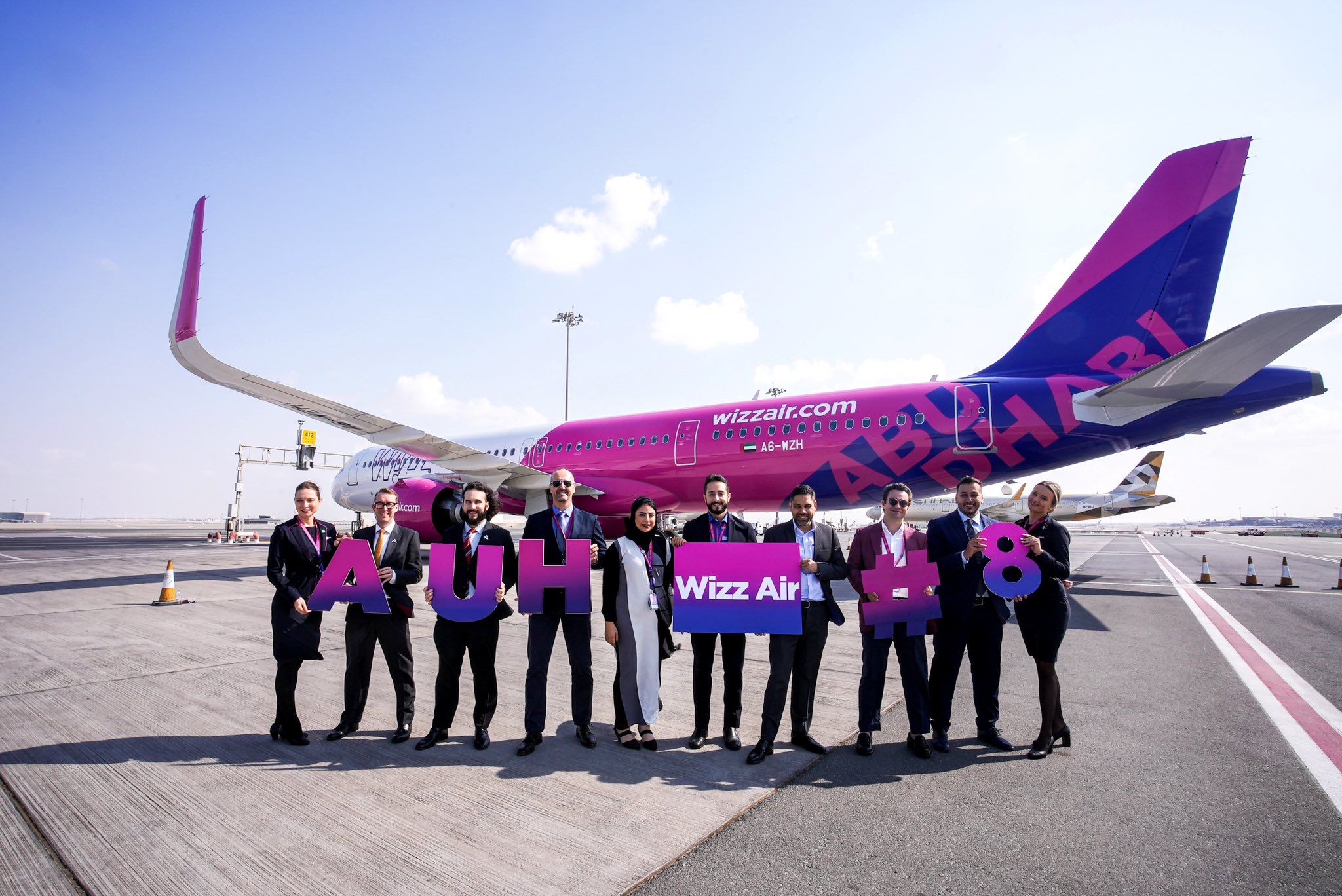 Wizz Air Abu Dhabi's eighth Airbus A321neo