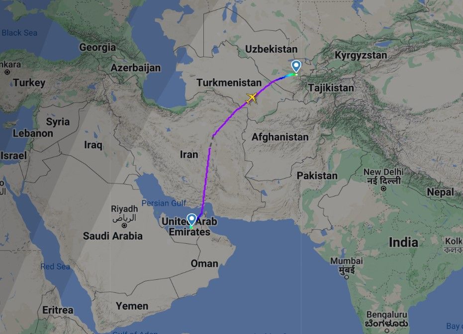 Wizz Air Abu Dhabi to Samarkand inaugural flight