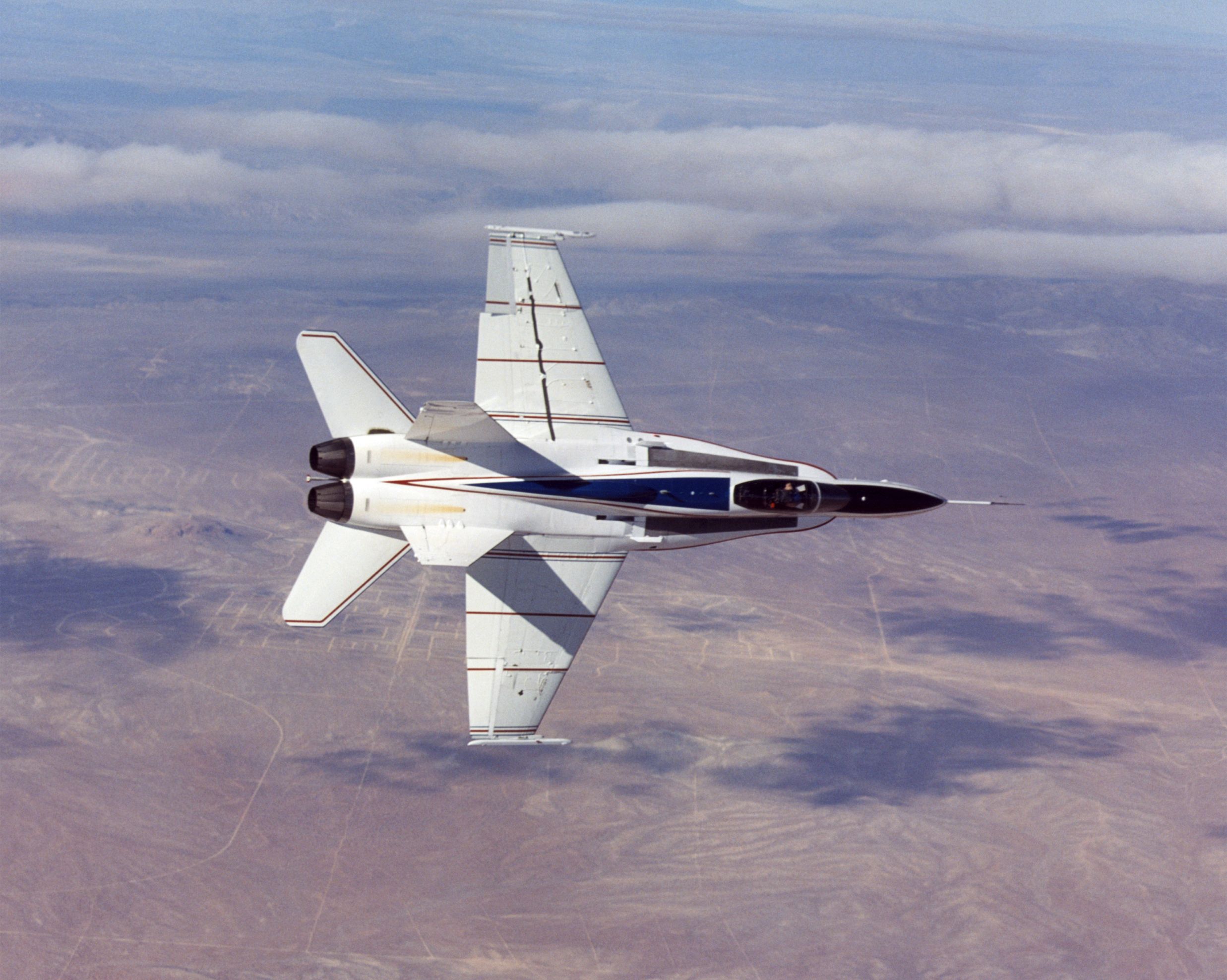 NASA Active Aeroelastic Wing F/A-18 