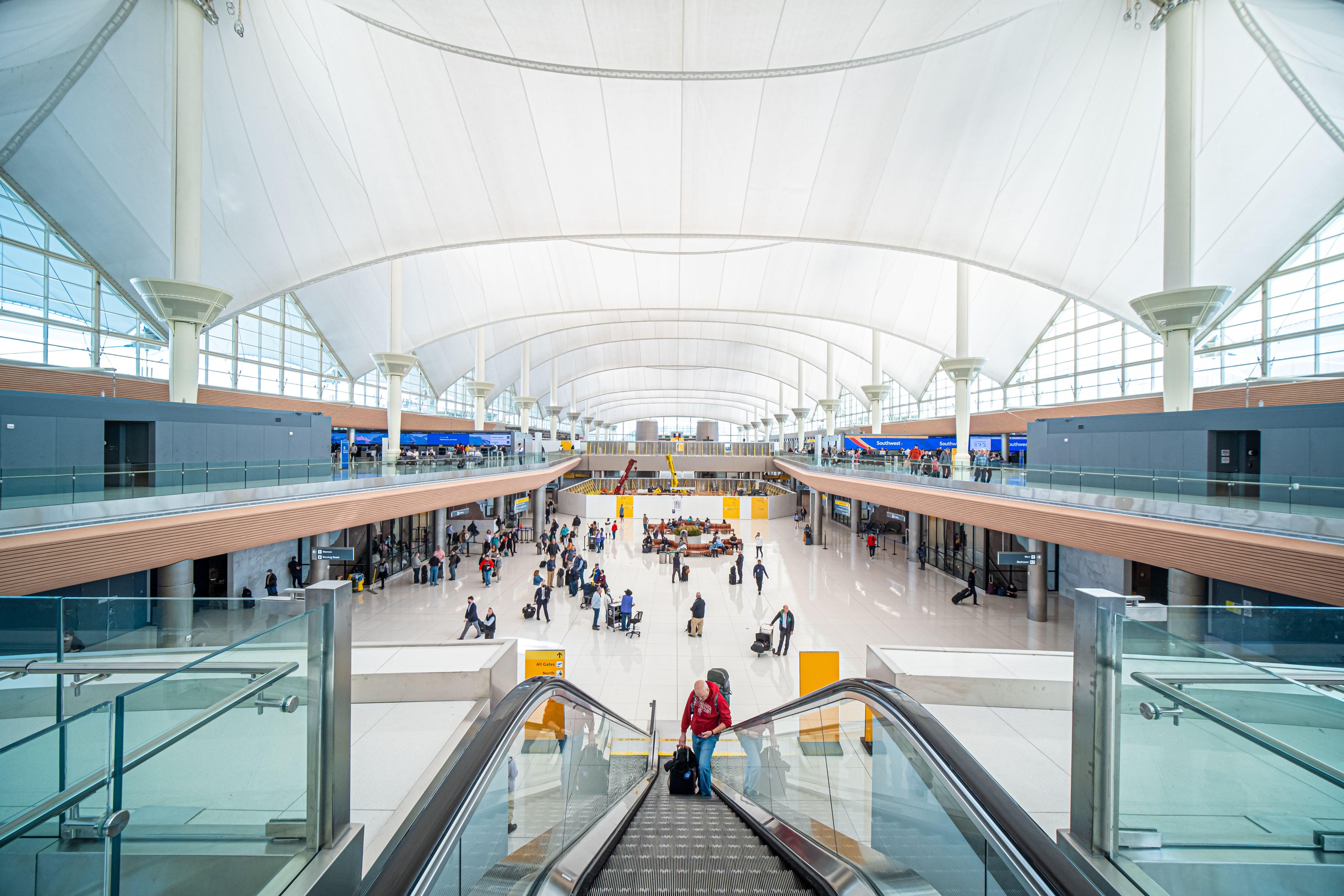 Denver International Airport Jeppesen terminal