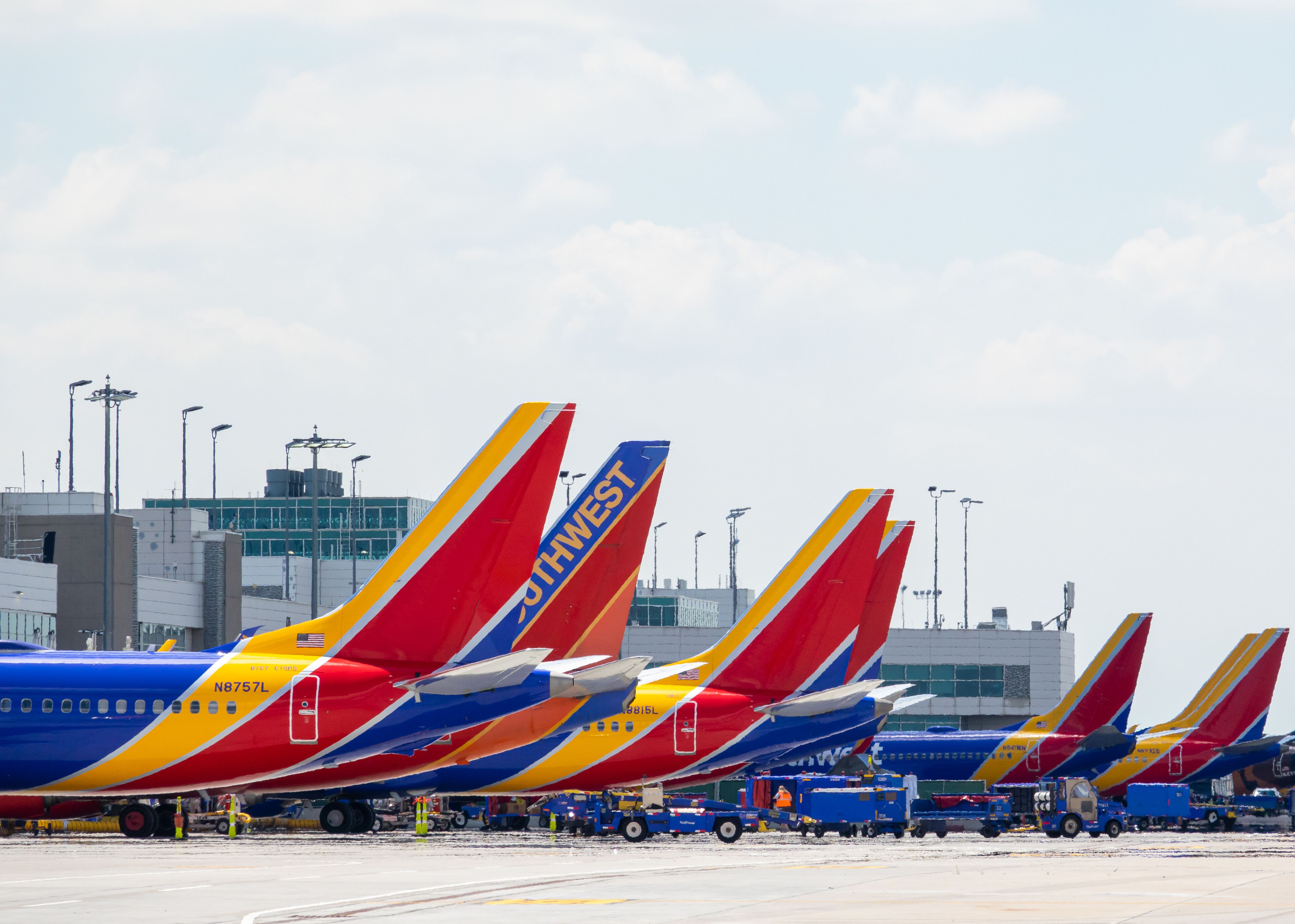 Southwest Airlines Tails