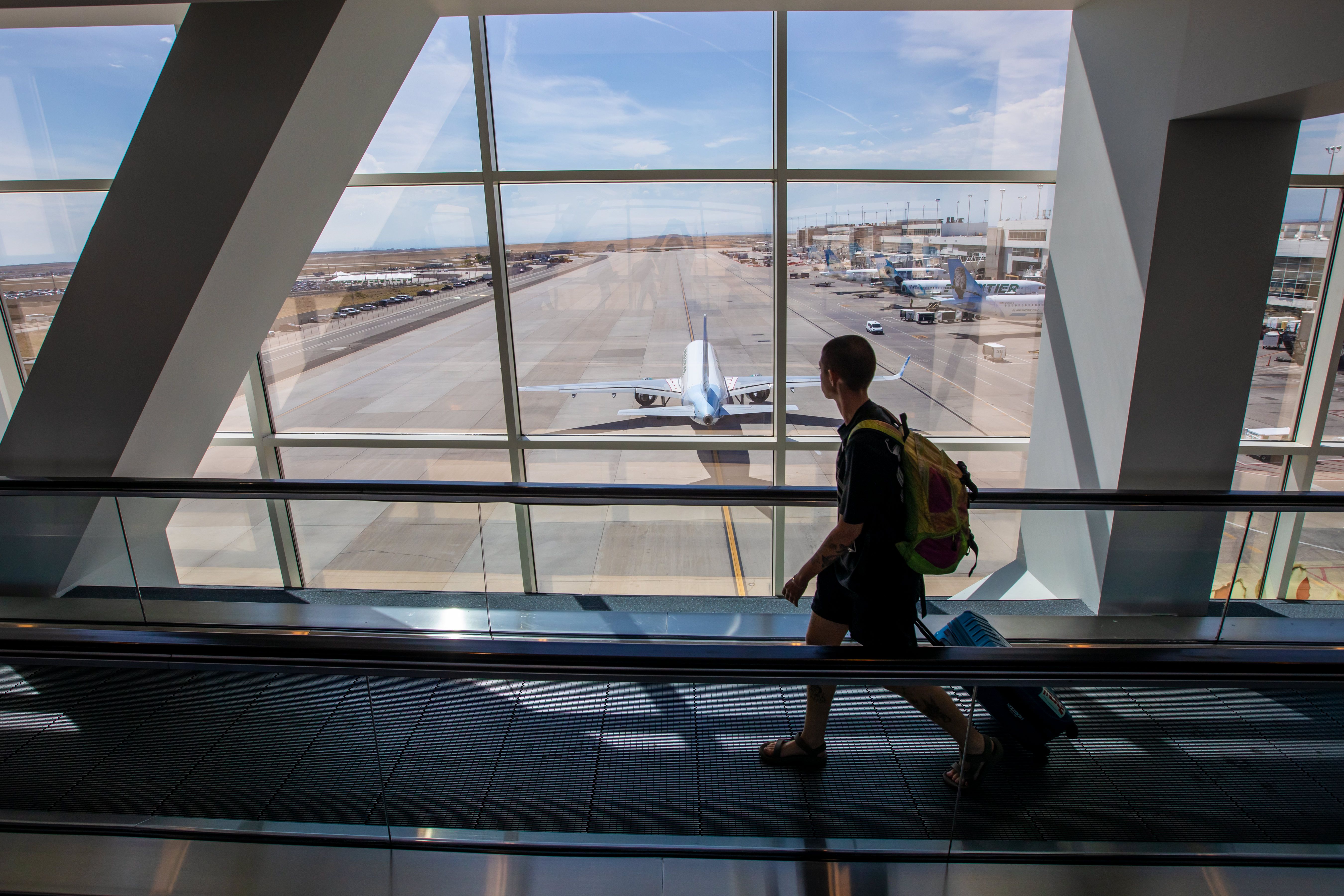 Denver International Airport A bridge