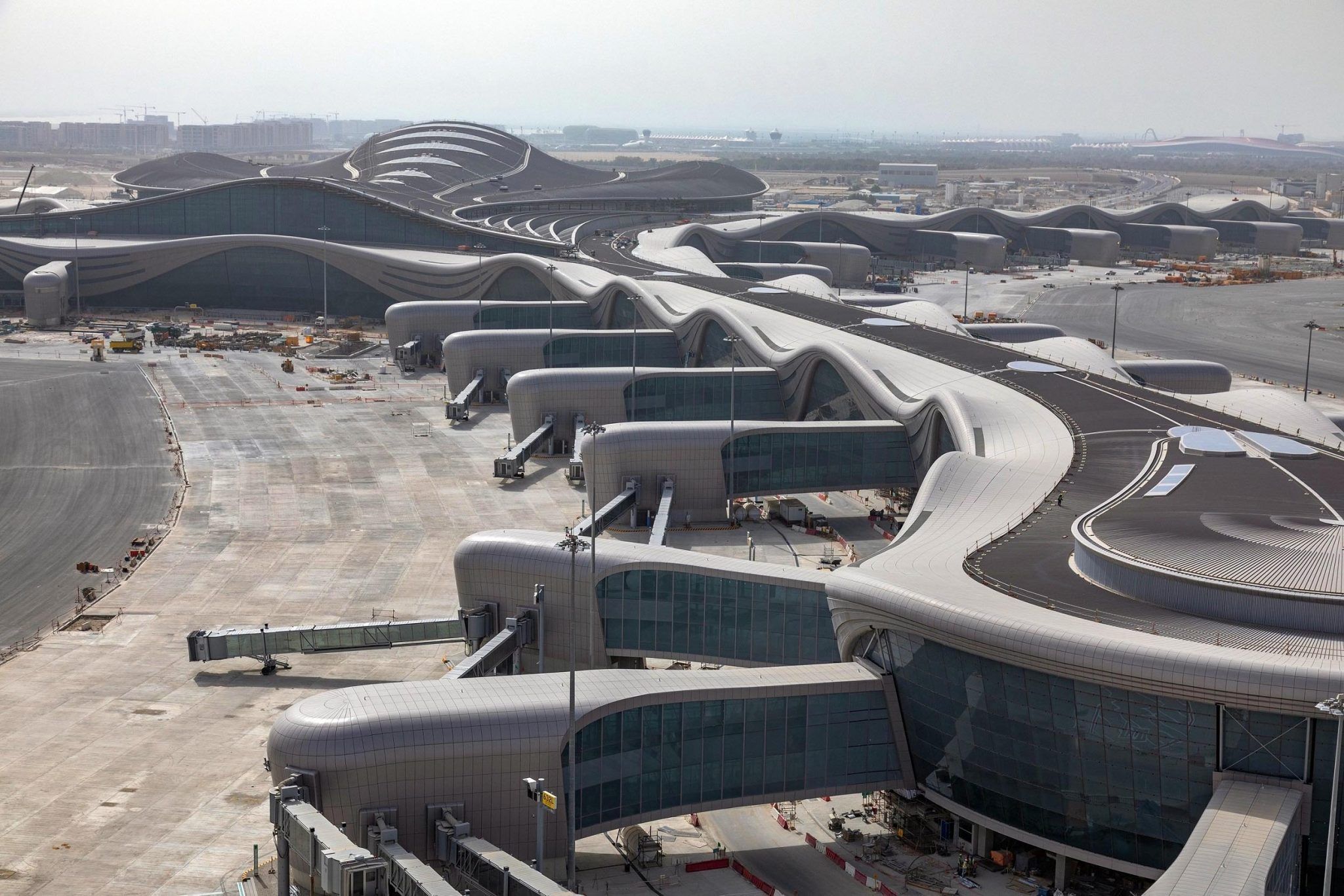 Abu Dhabi International Airport's new Midfield Terminal