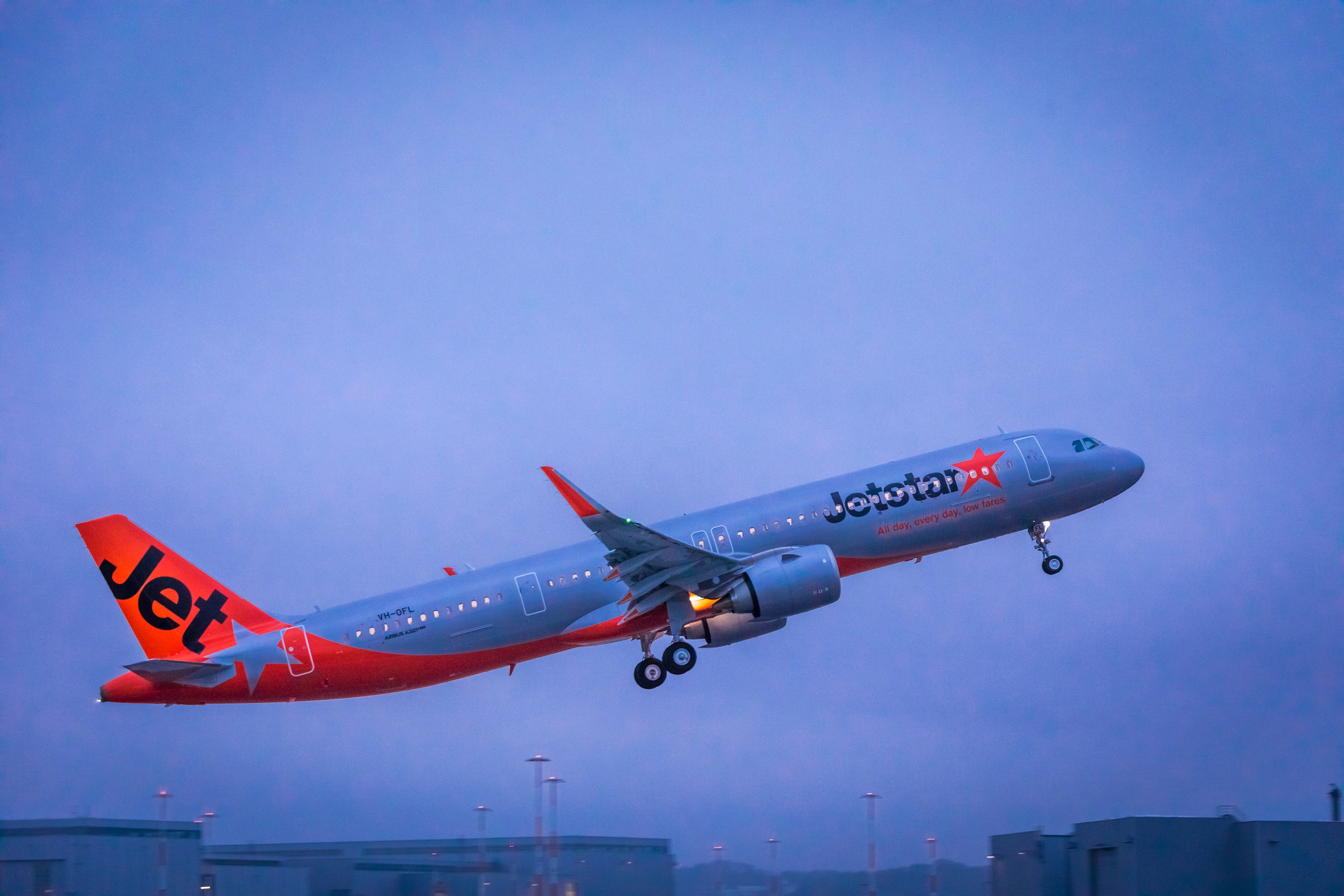 A Jetstar Airbus A321neo