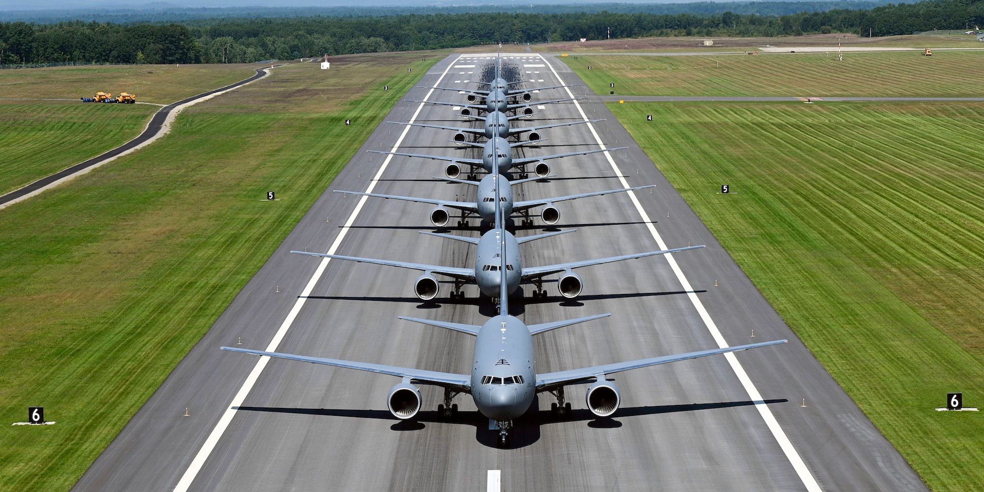 KC-46 Pegasus fleet line-up