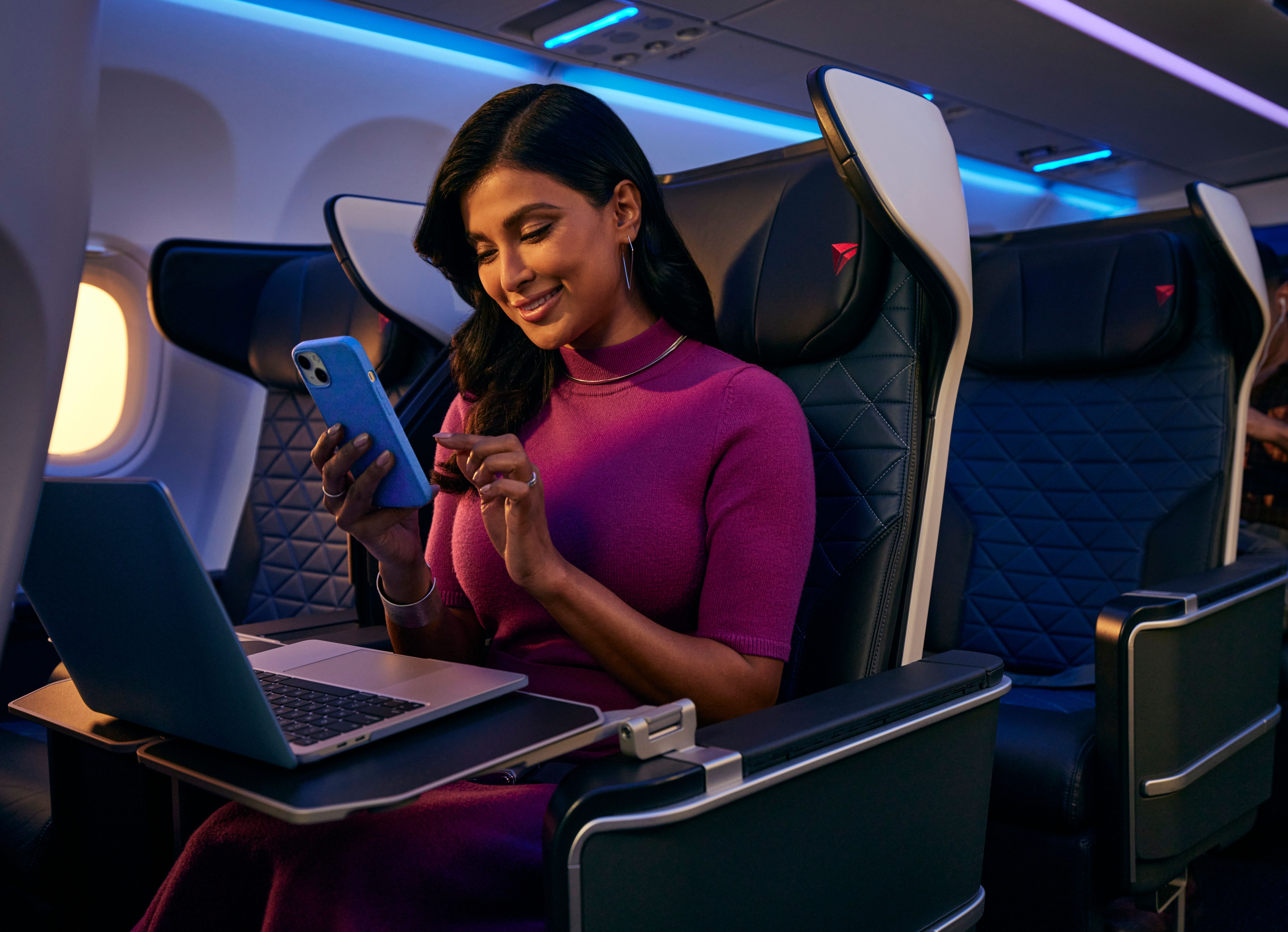 Delta Air Lines onboard WiFi