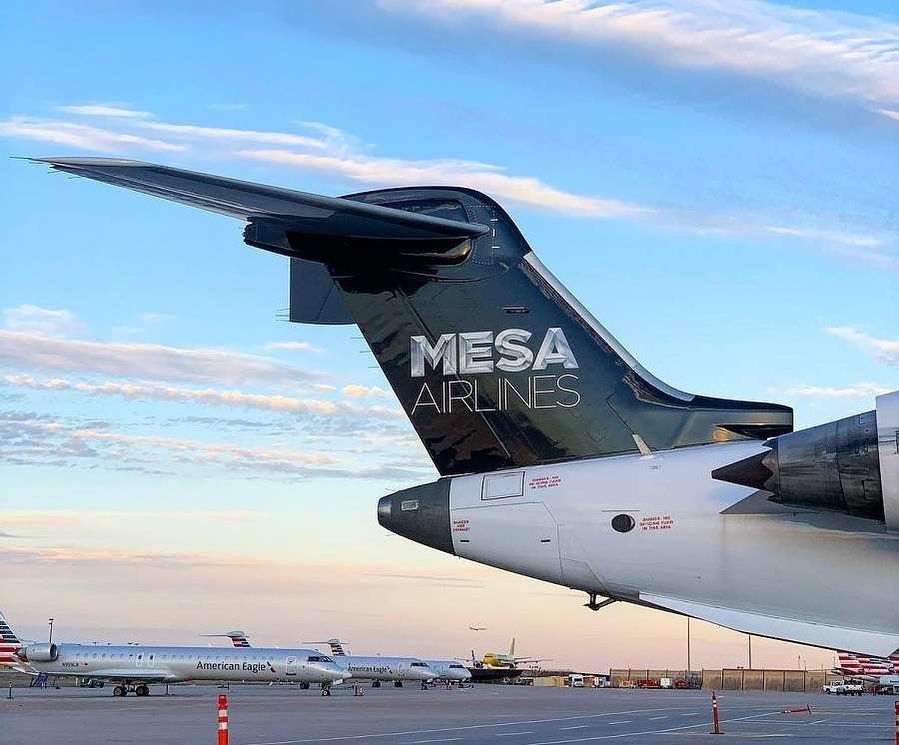Mesa Airlines CRJ-900 tail