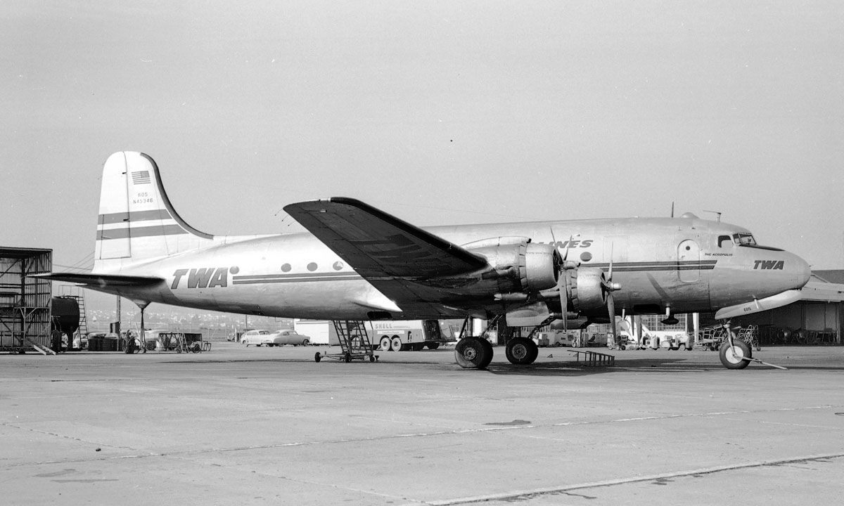 DC-4 TWA