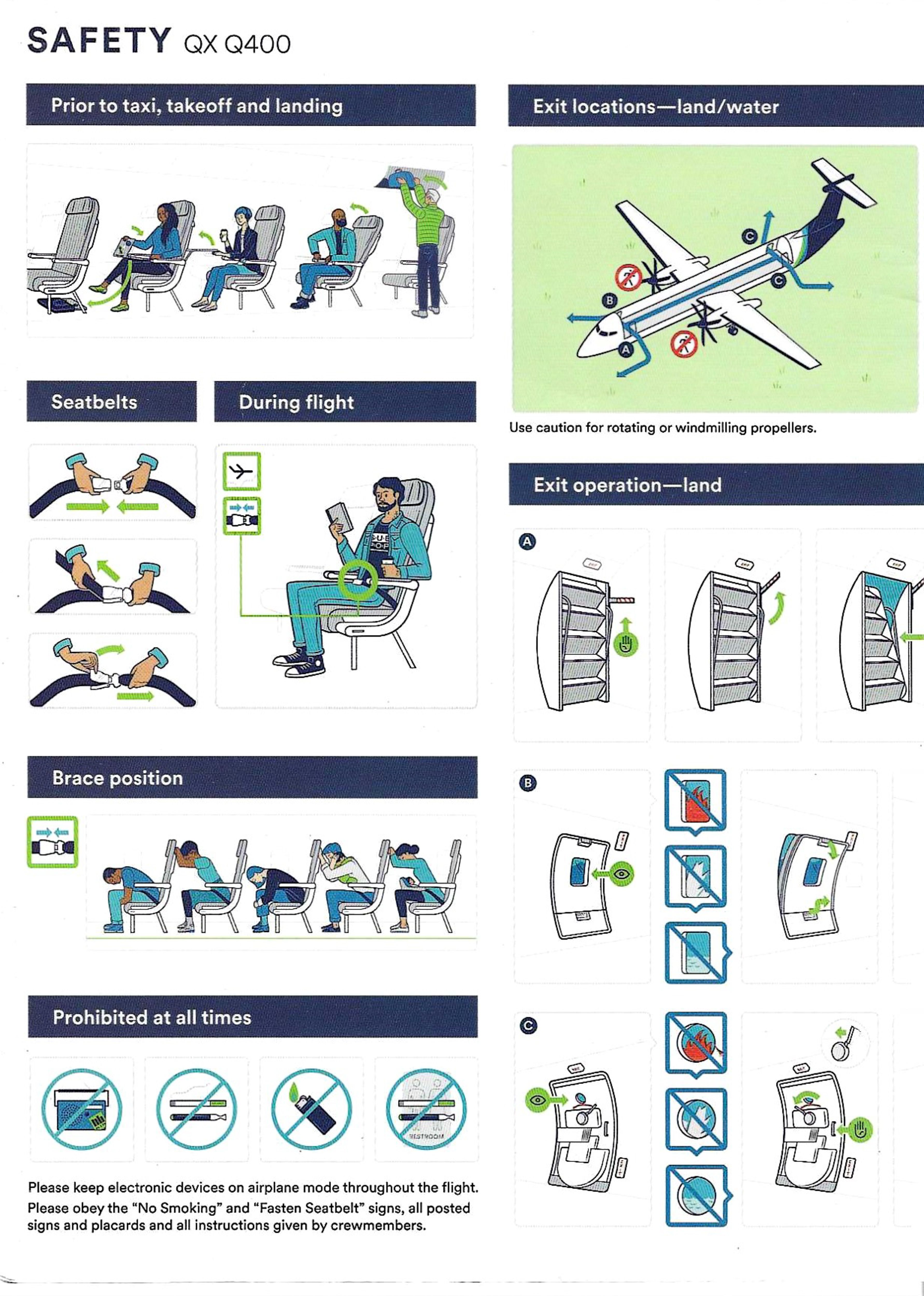 Q400 Safety Card Page 02