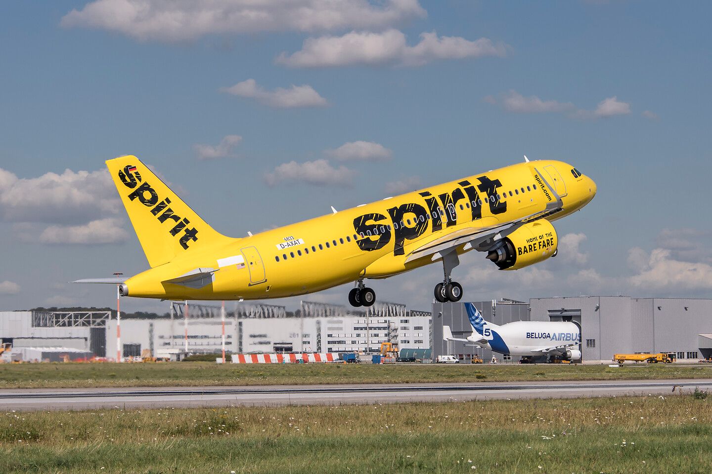 A Spirit Airlines Airbus A320neo