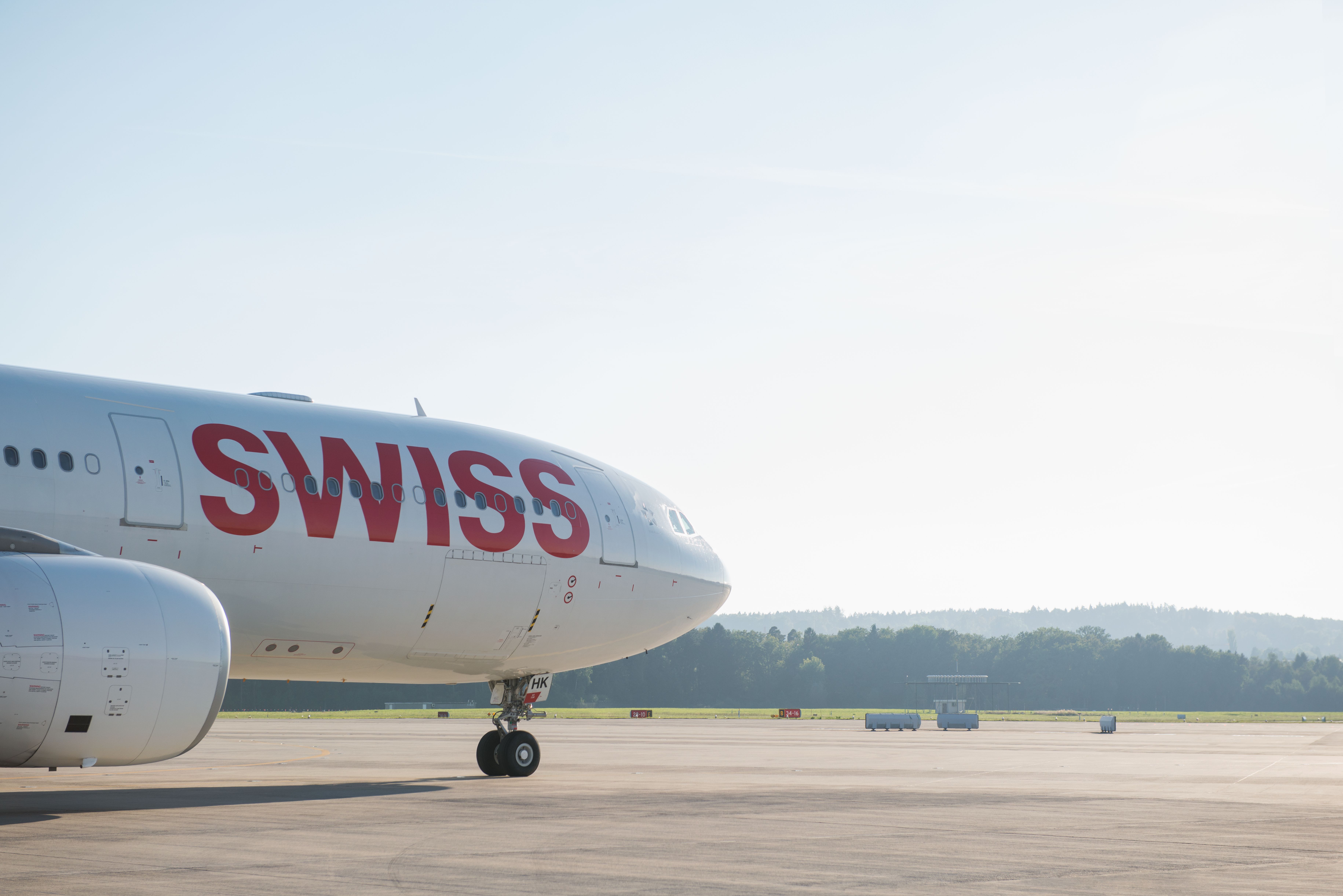 A SWISS Airbus A340-300