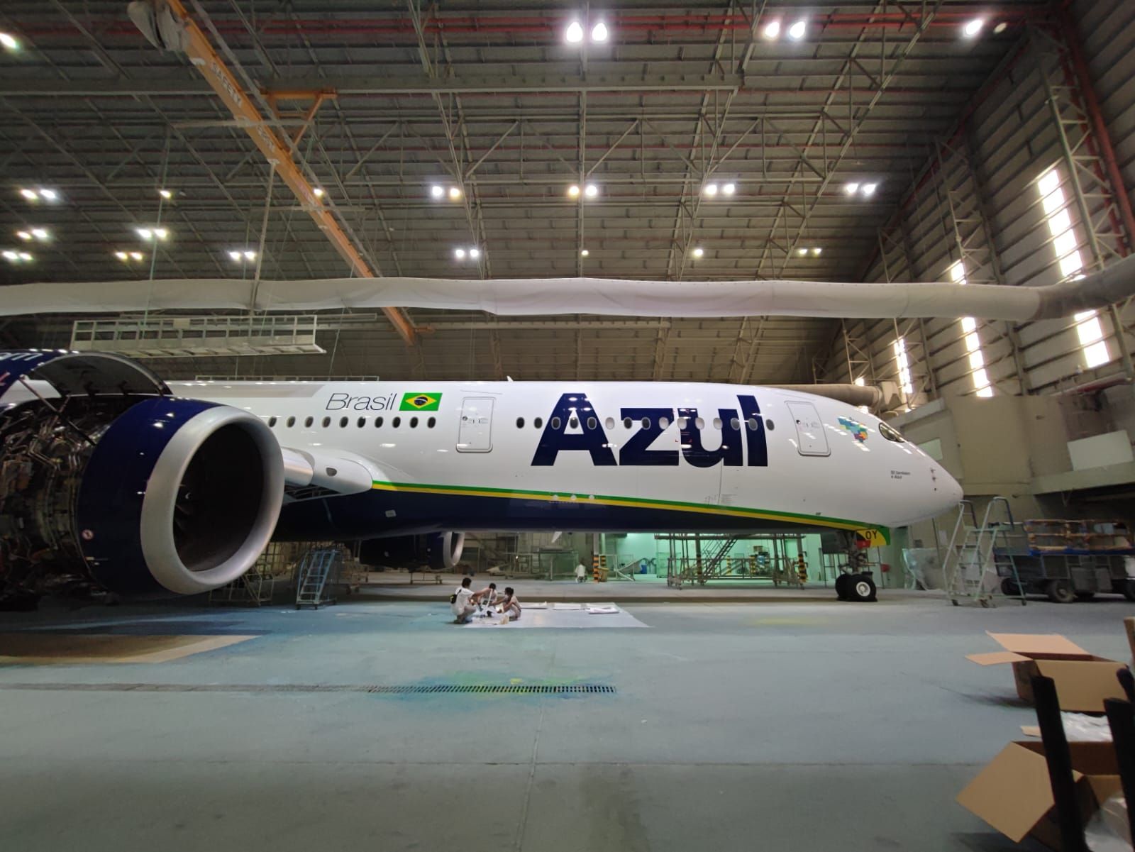 An Azul's Airbus A350-900