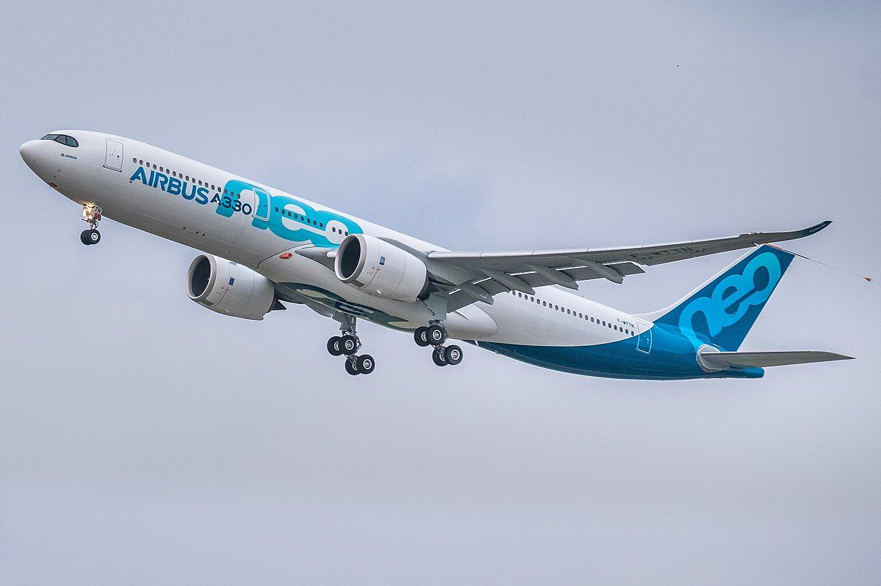 Airbus A330neo taking off