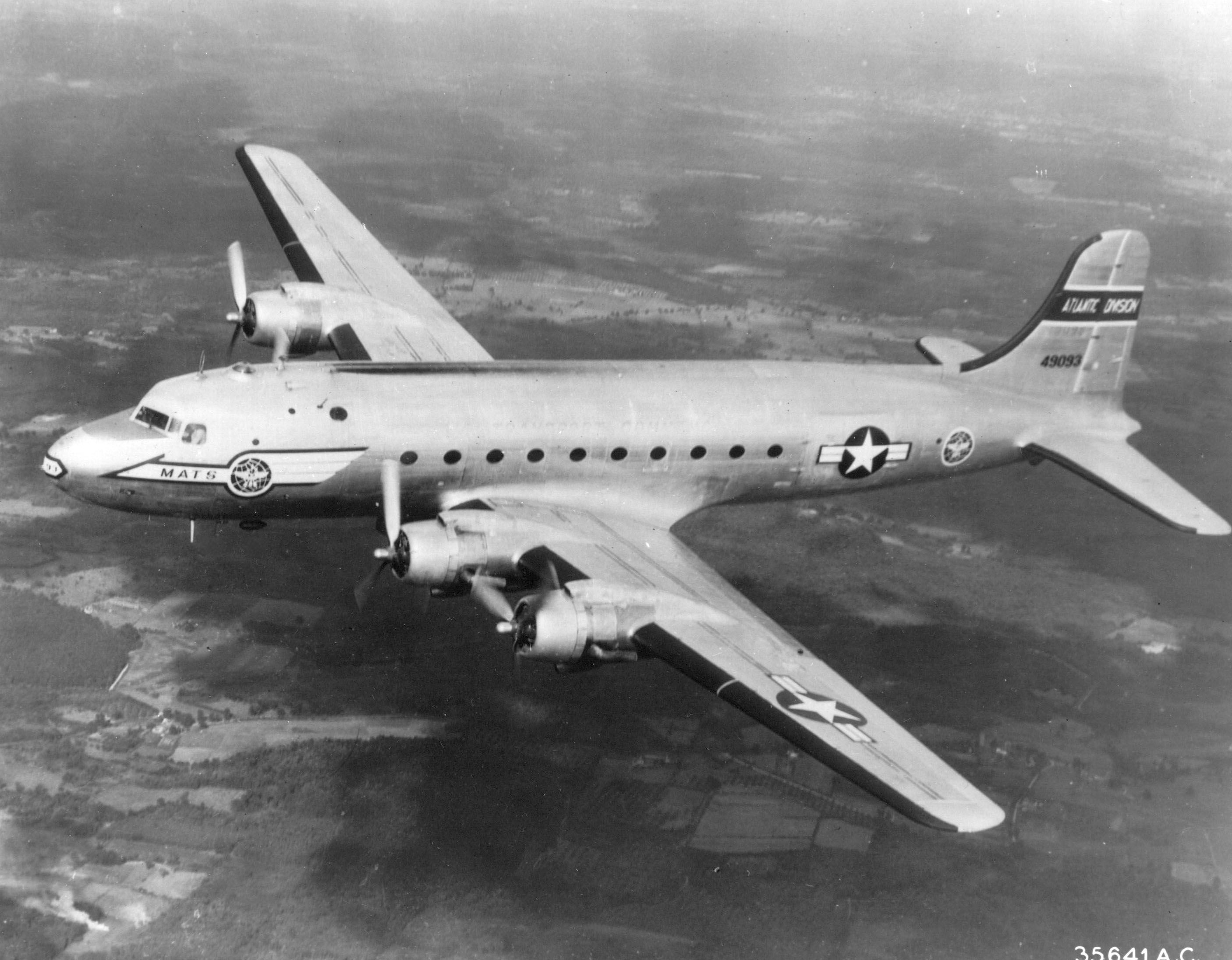 The_USAF_C-54_Skymaster