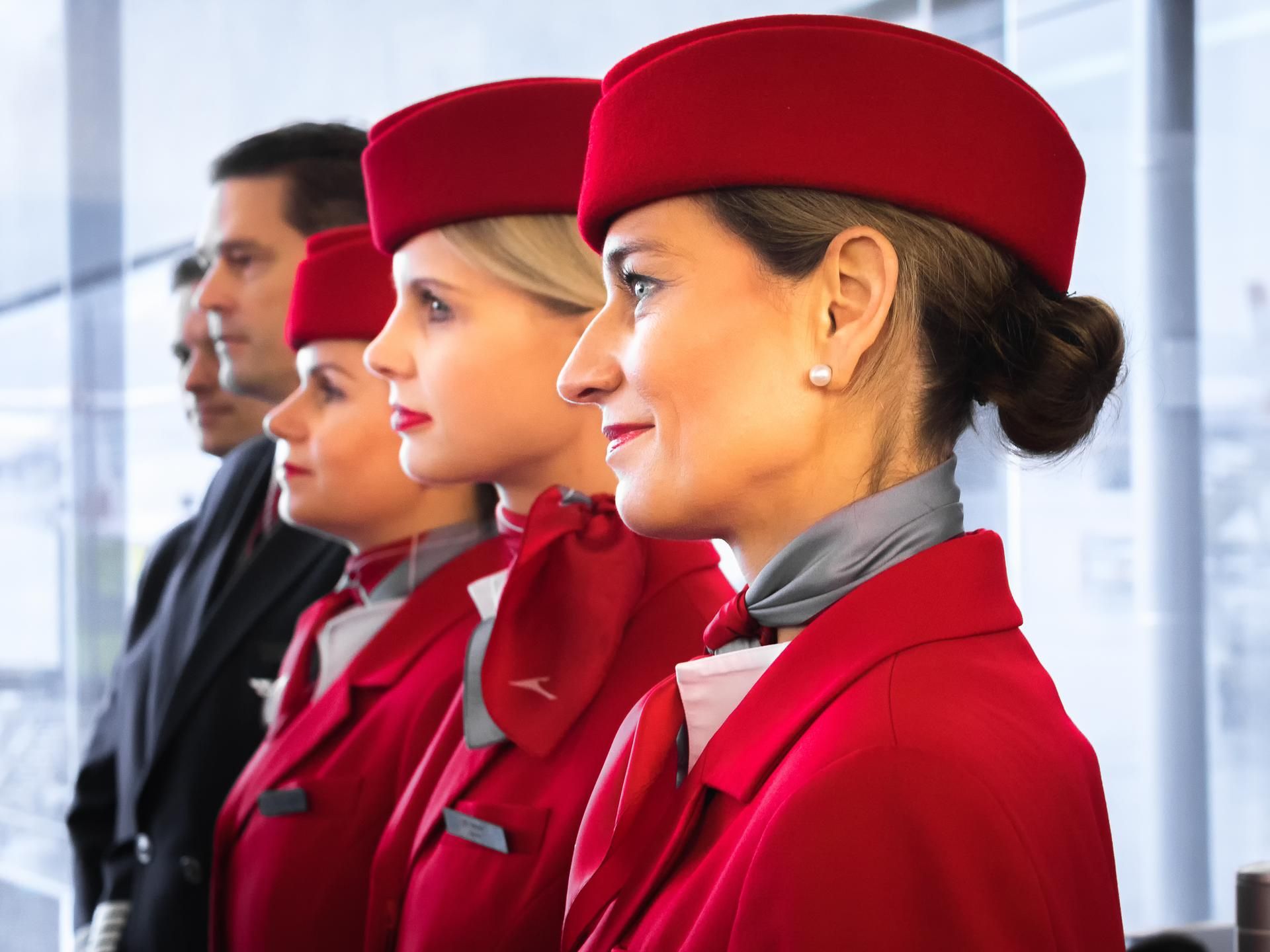 Austrian Airlines cabin crew