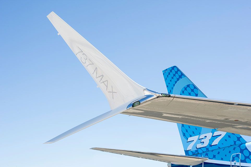 Boeing 737 MAX 8 winglet PC Boeing