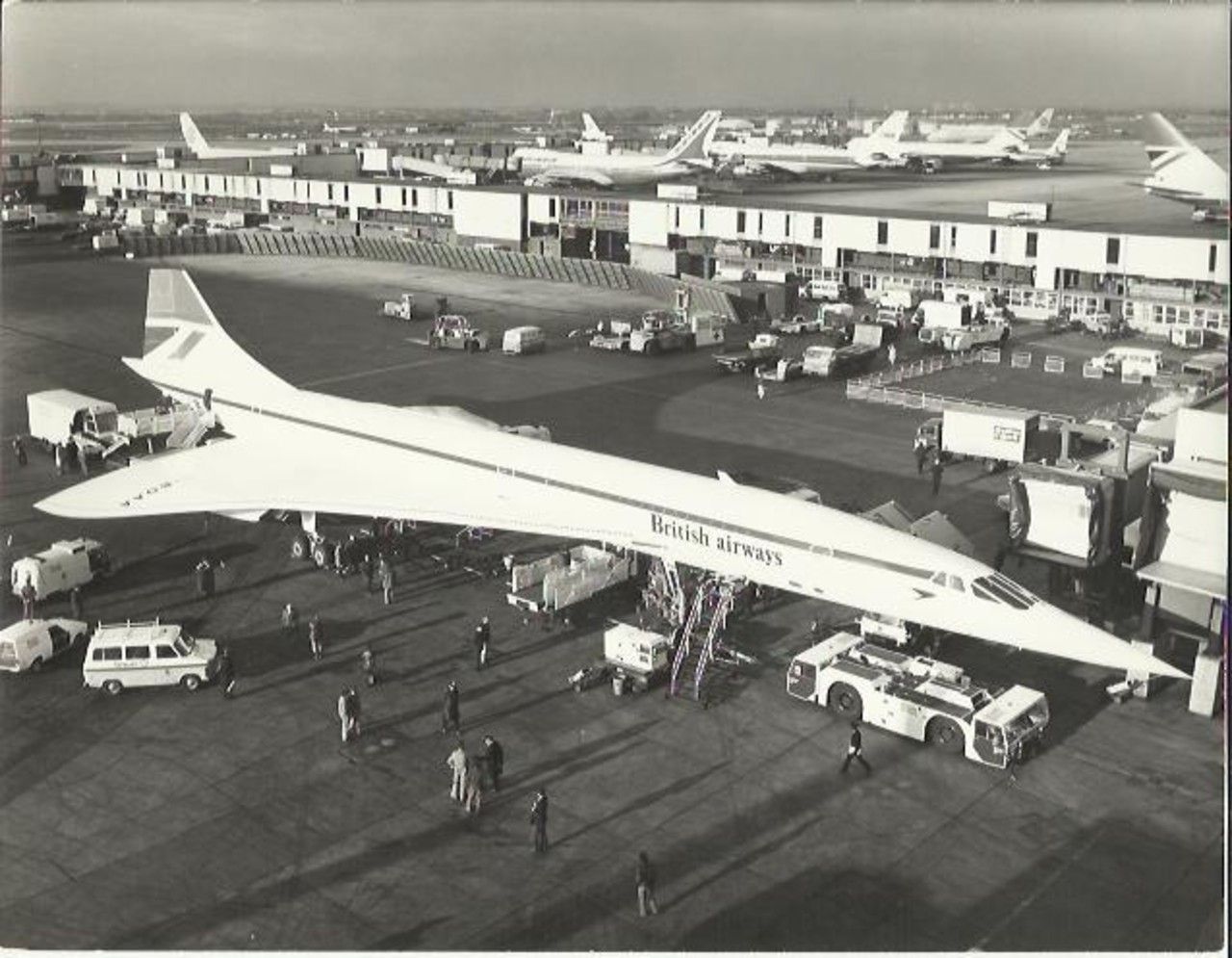 British Airways Concorde First Commercial Flight