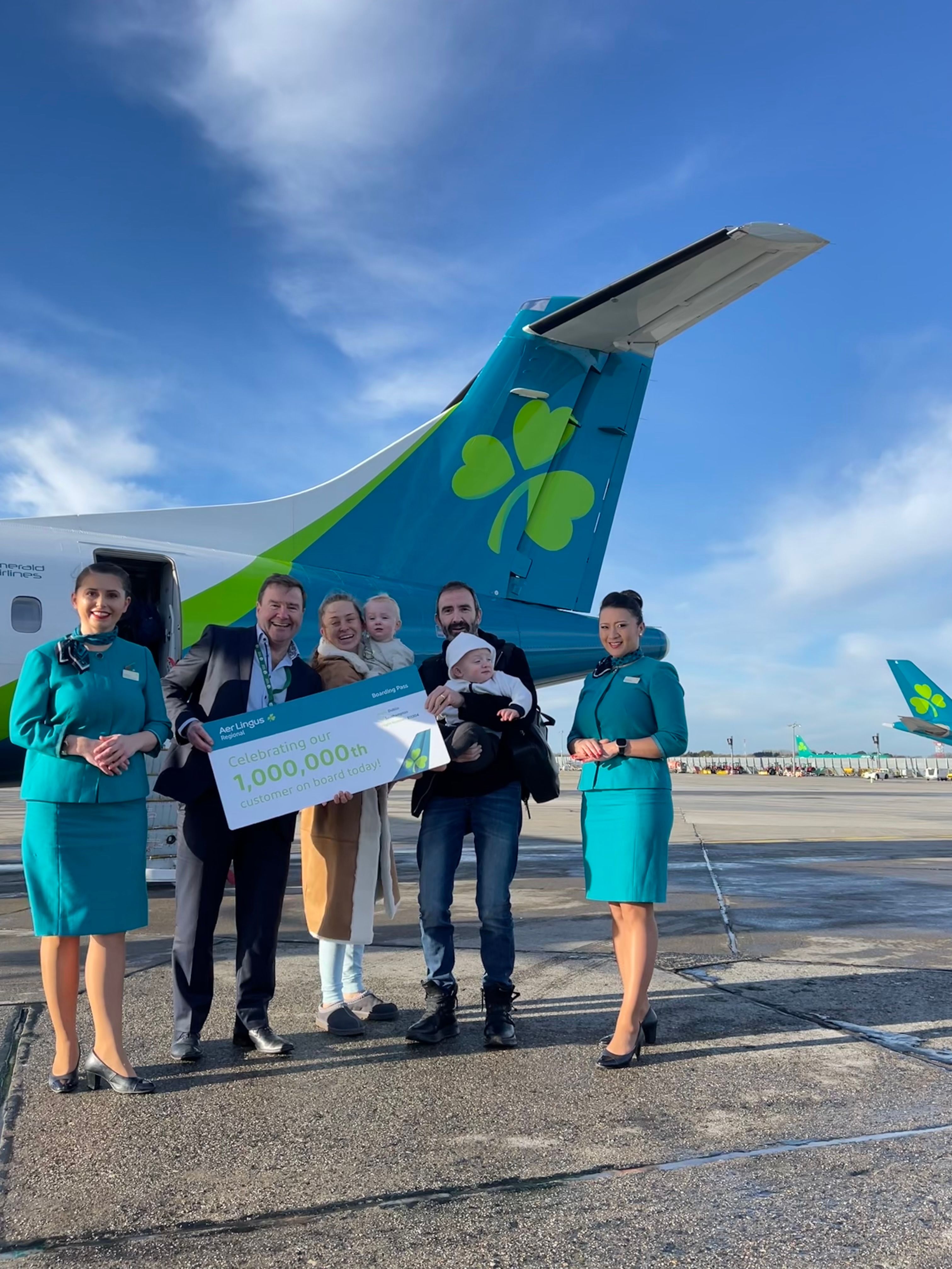 Emerald Airlines Celebrates One Millionth Passenger