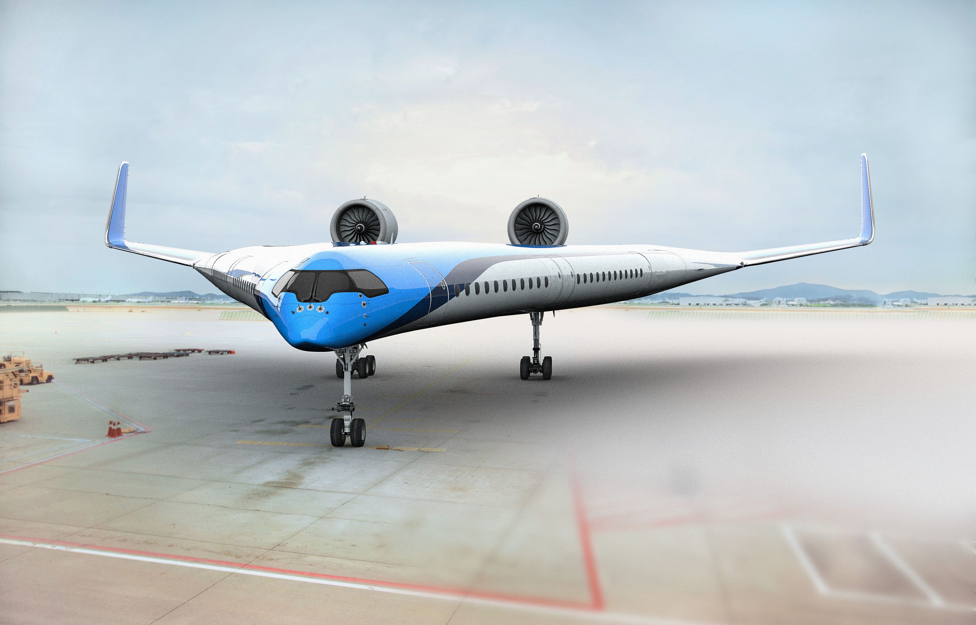 KLM Flying V Design