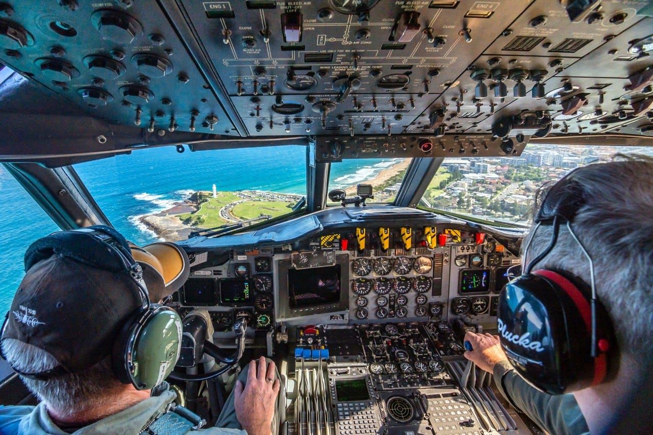 HARS - Orion view of Wollongong. Howard Mitchell photo.