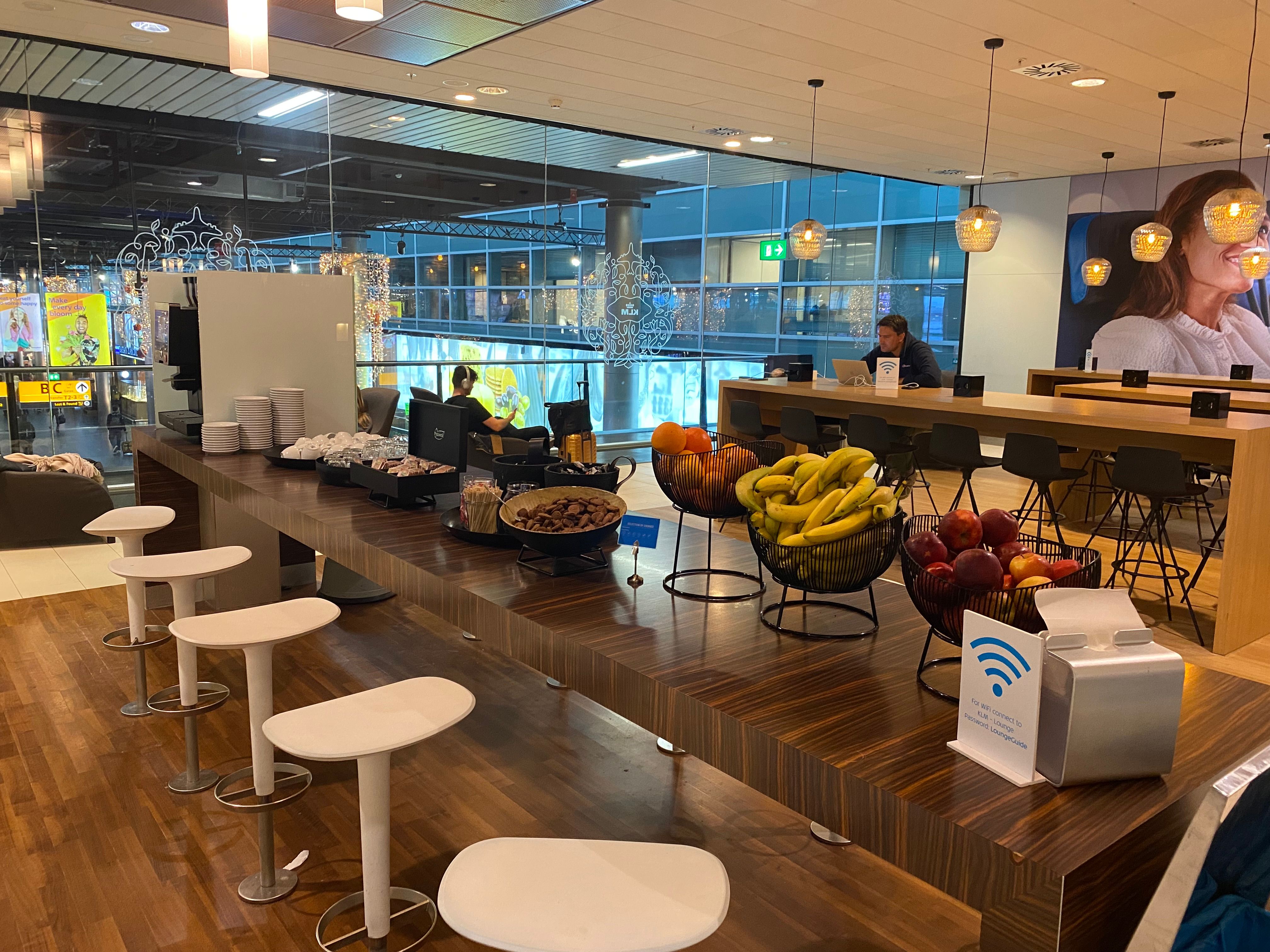 Lounge Review: KLM Crown Lounge At Amsterdam Schiphol Airport