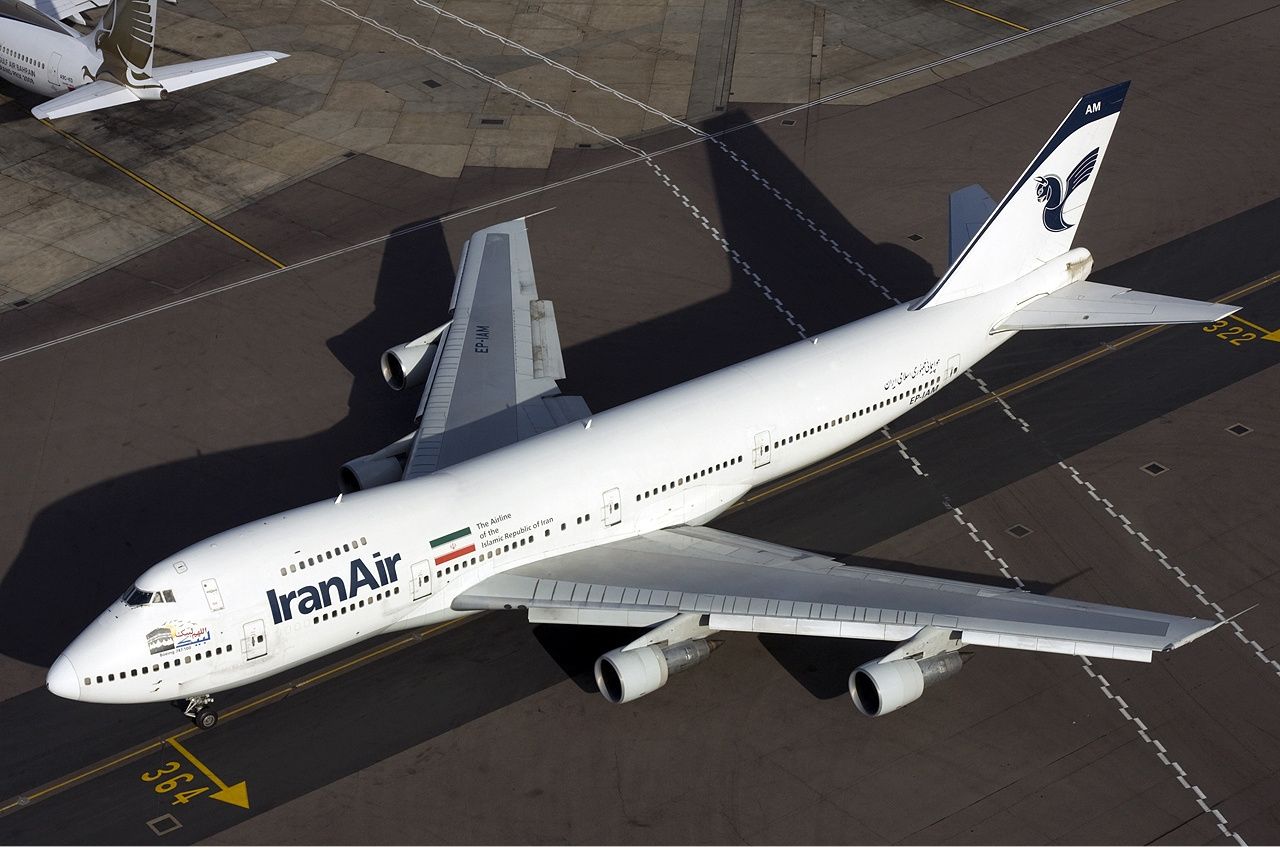 Iran Air Boeing 747-100 EP-IAM